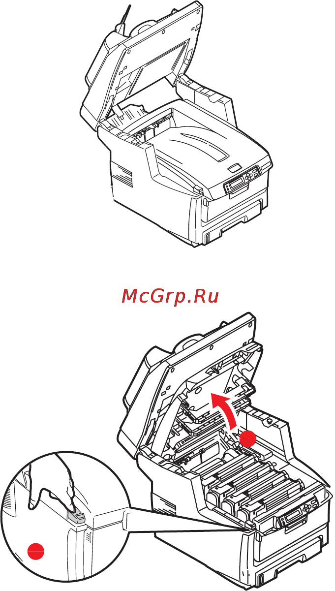 OKI C5550 MFP [110/191] Светодиодной головки