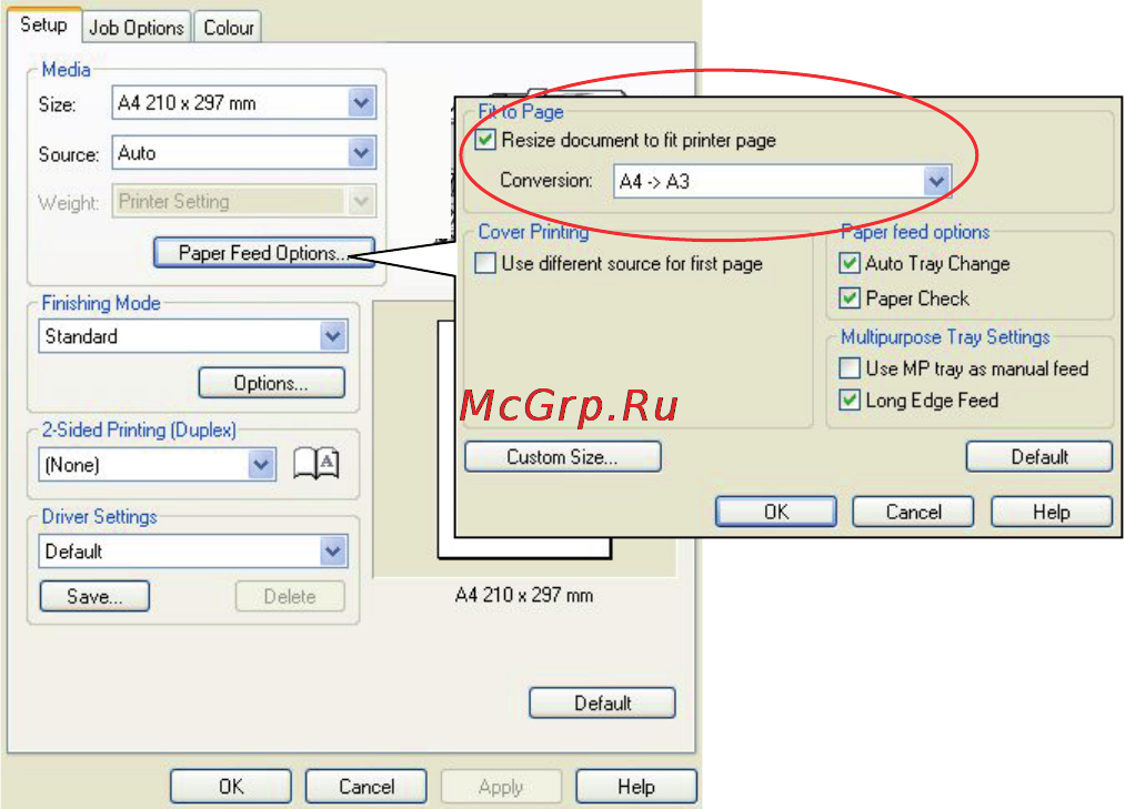OKI C5550 MFP [179/191] Масштабирование