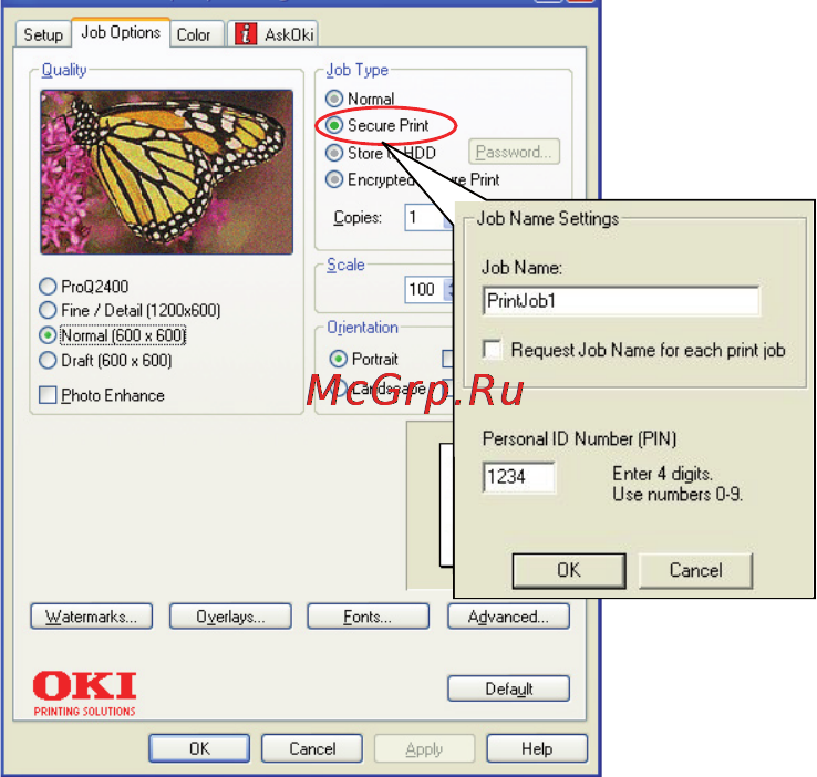OKI C5550 MFP Инструкция по эксплуатации онлайн [48/191] 27712