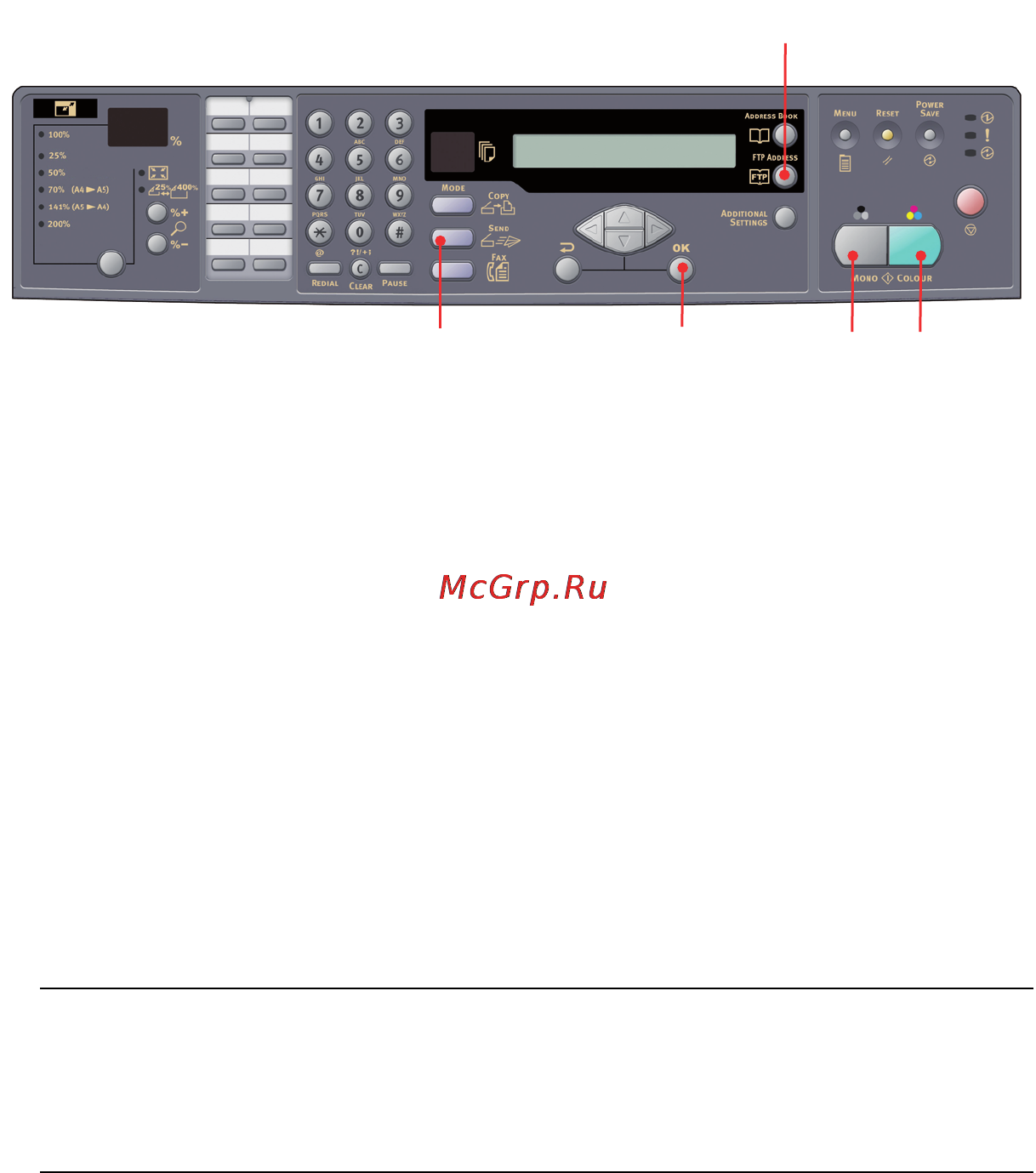 OKI C5550 MFP [62/191] Отправка документа ов на файловый сервер