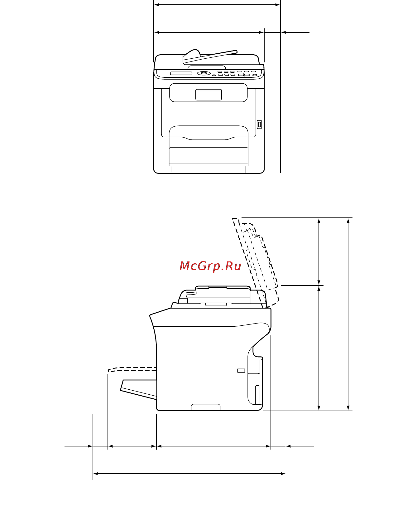 OKI MC160n [12/280] Ознакомление с устройством