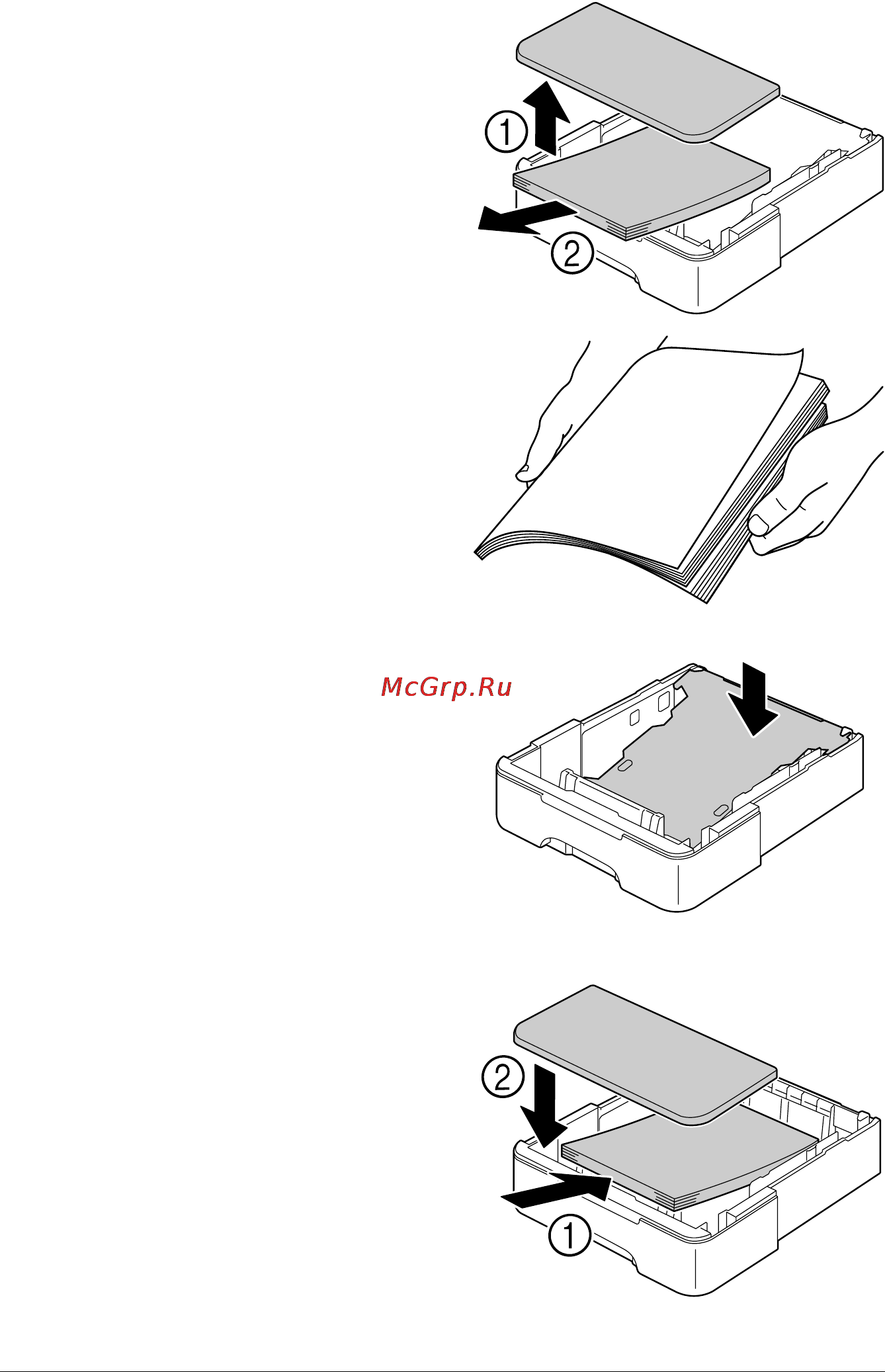 OKI MC160n [221/280] Выемка застрявших носителей 9 17