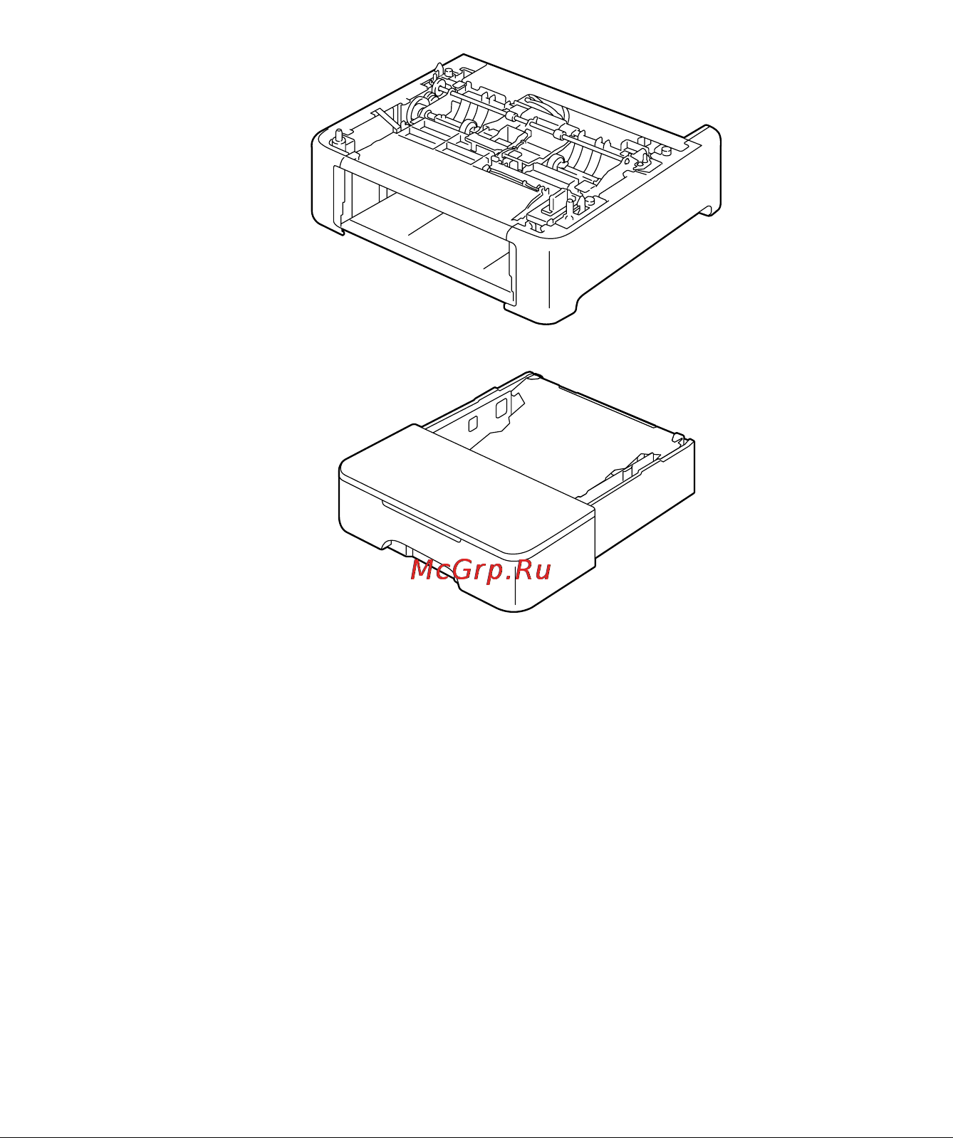 OKI MC160n [255/280] Лоток 2 опциональный нижний податчик