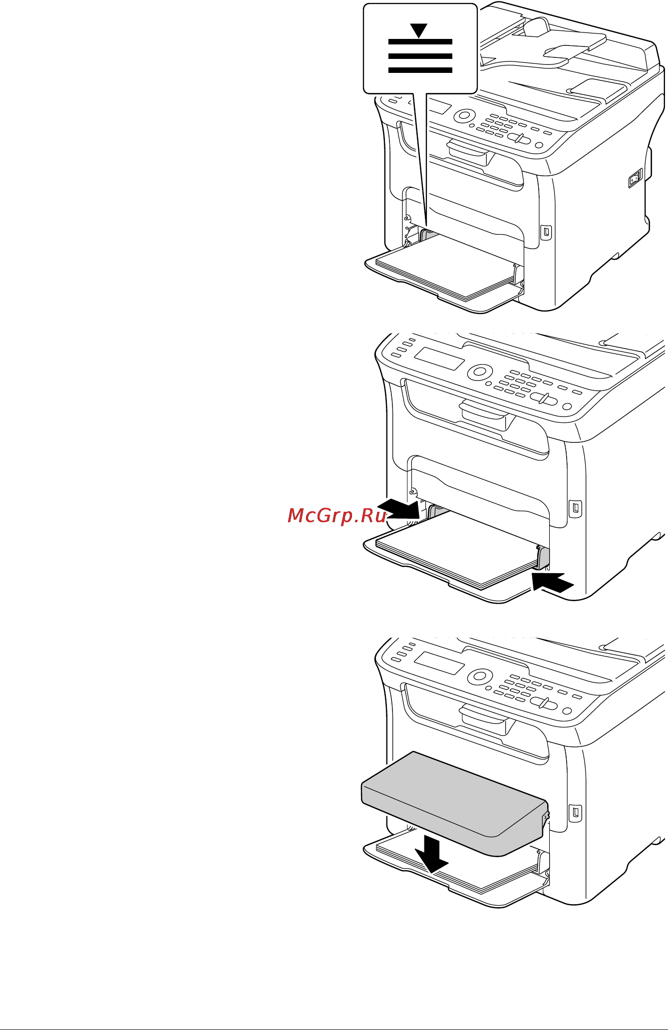 OKI MC160n [89/280] Зарядка носителей 3 11
