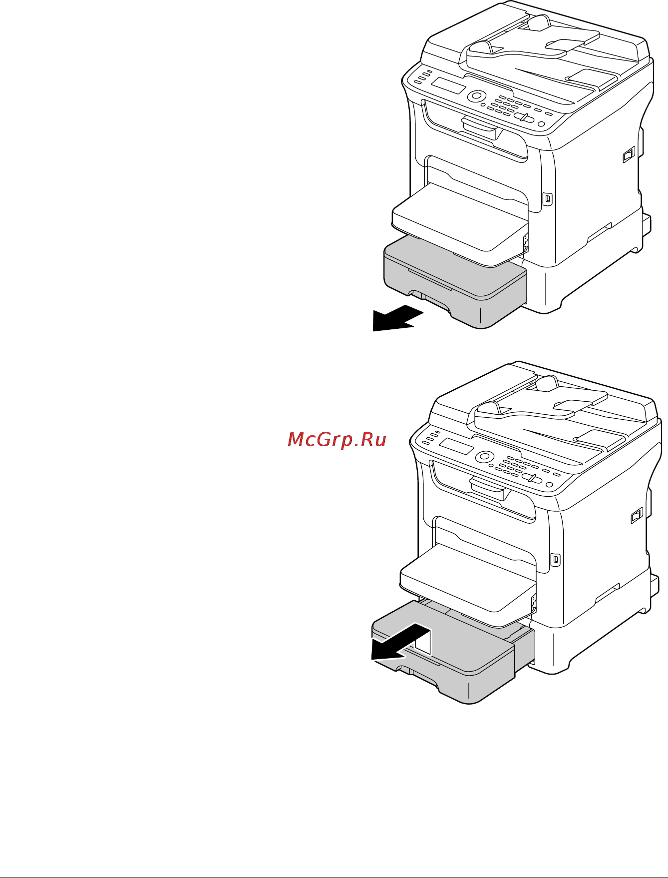 OKI MC160n [92/280] Лоток 2
