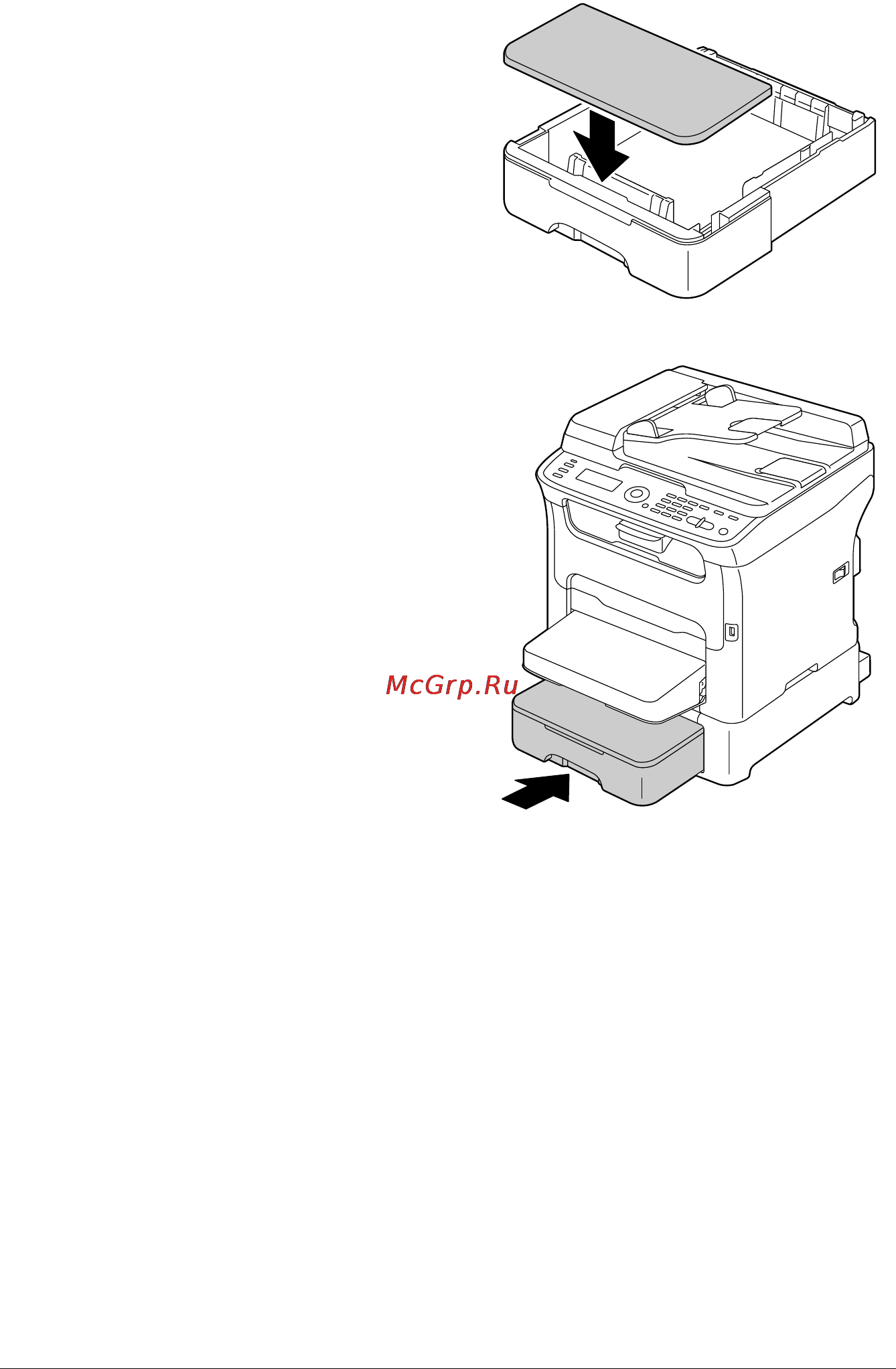 OKI MC160n [94/280] Зарядка носителей 3 16
