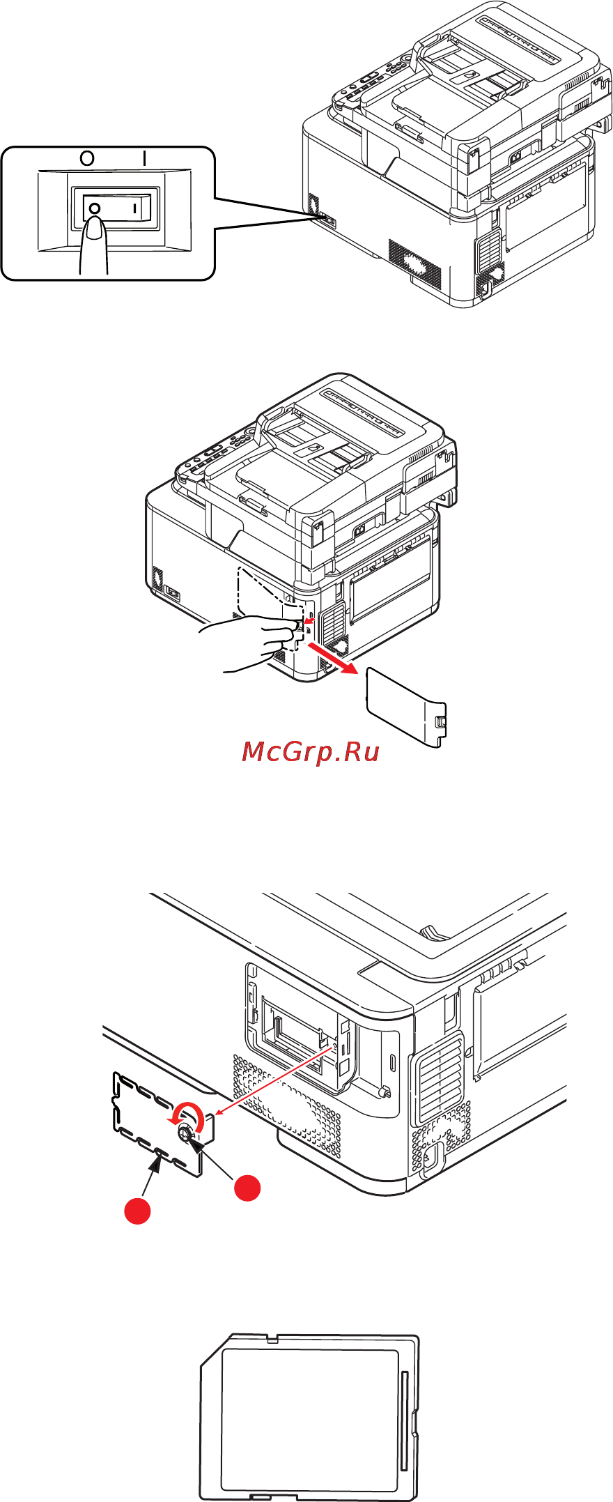 OKI MC361 [115/172] Карта sd только mc561