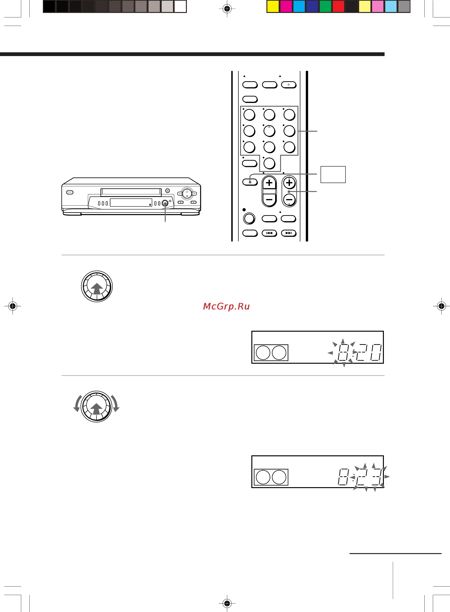 Sony SLV-ED313SG [11/20] Setting or changing the easy clock