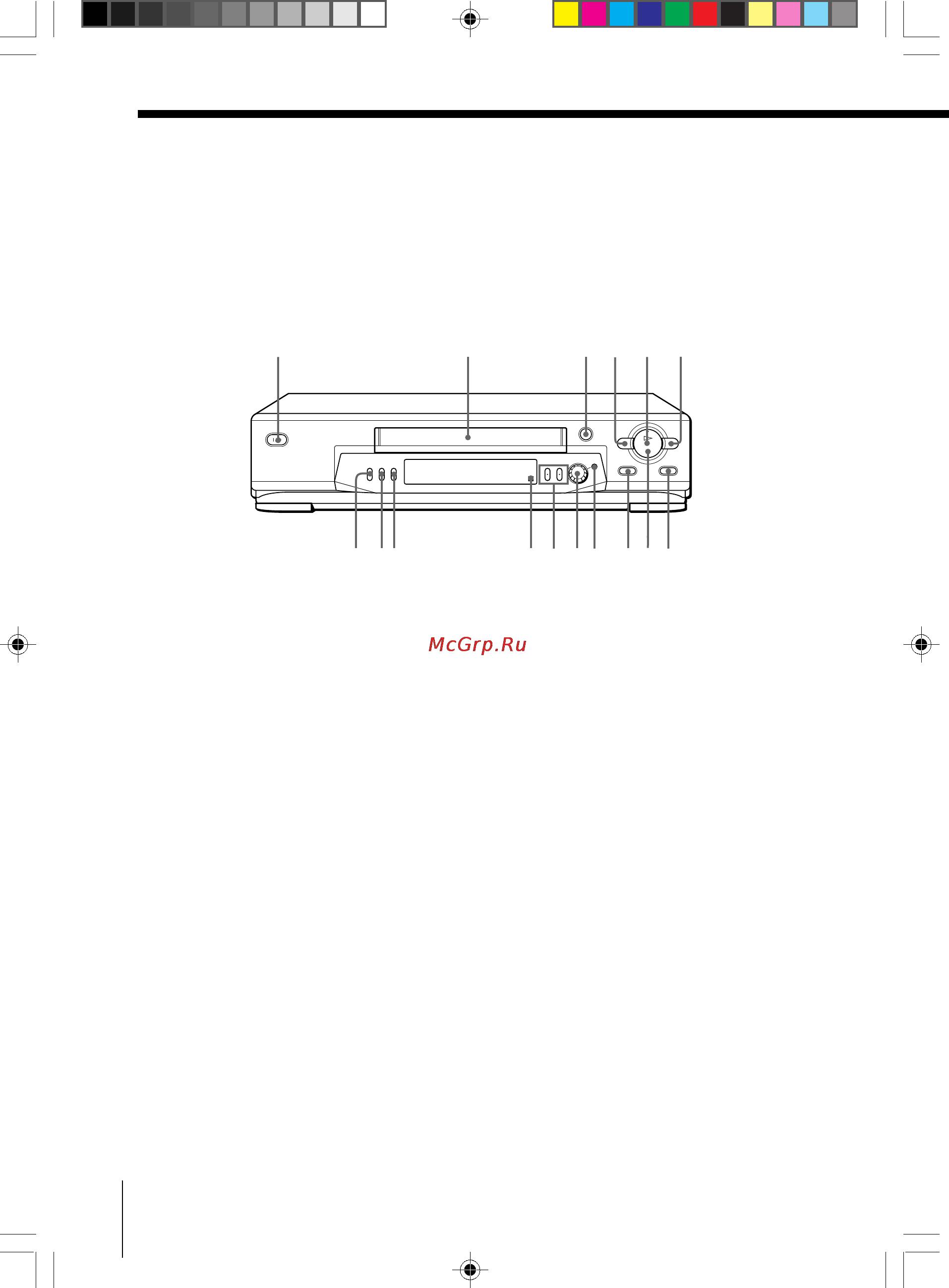 Sony SLV-ED115PS [50/53] Index to parts and controls