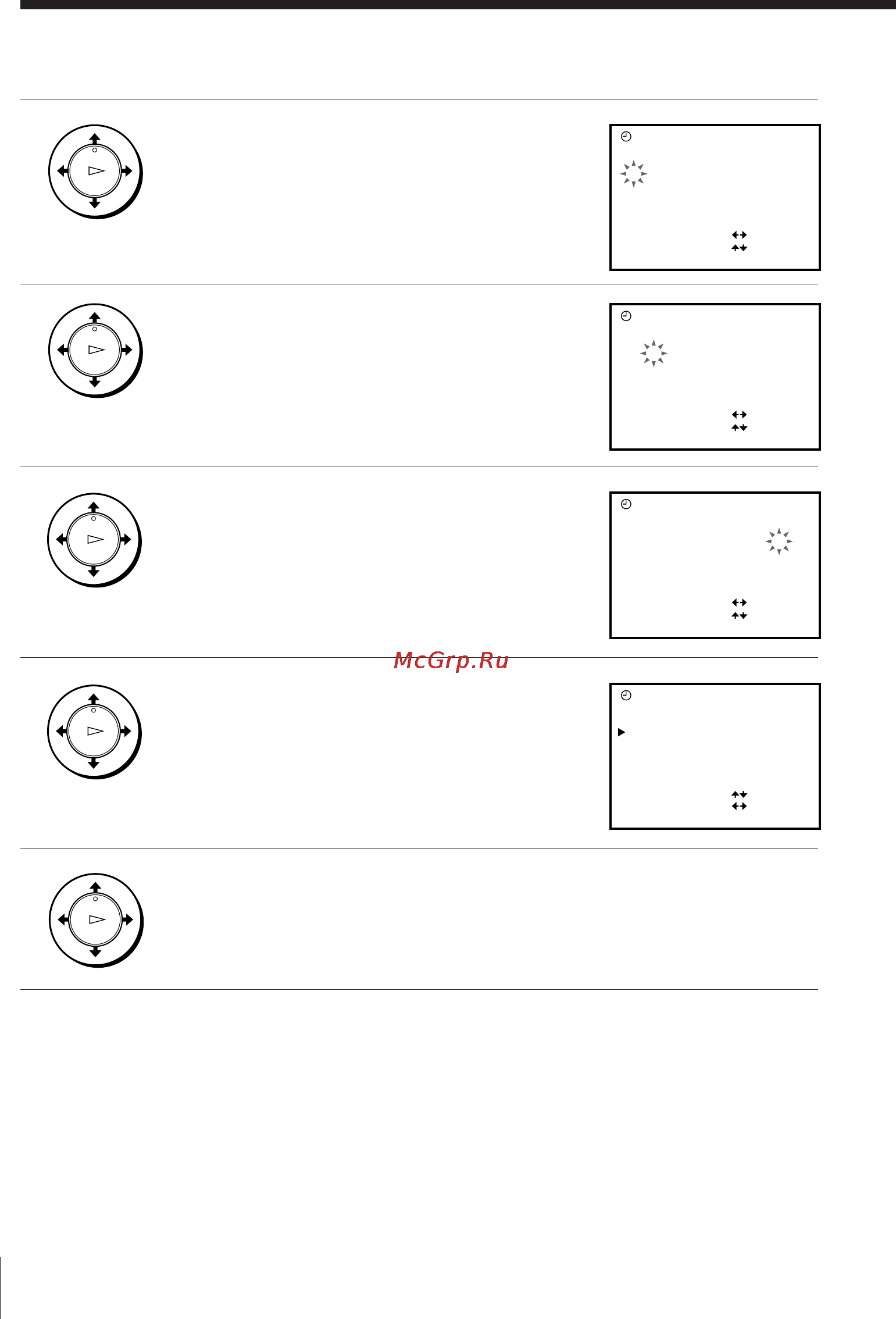 Sony SLV-E780EN [16/72] Step 6 setting the clock continued