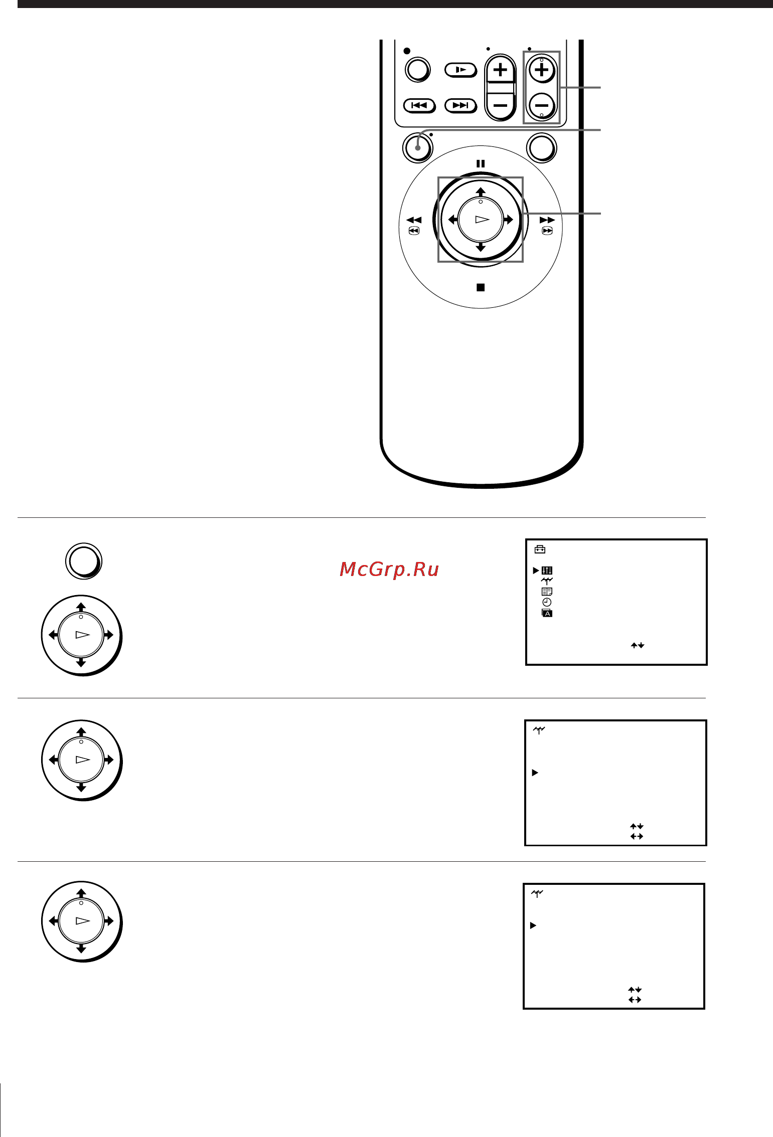 Sony SLV-E780EN [20/72] Manual setup presetting channels