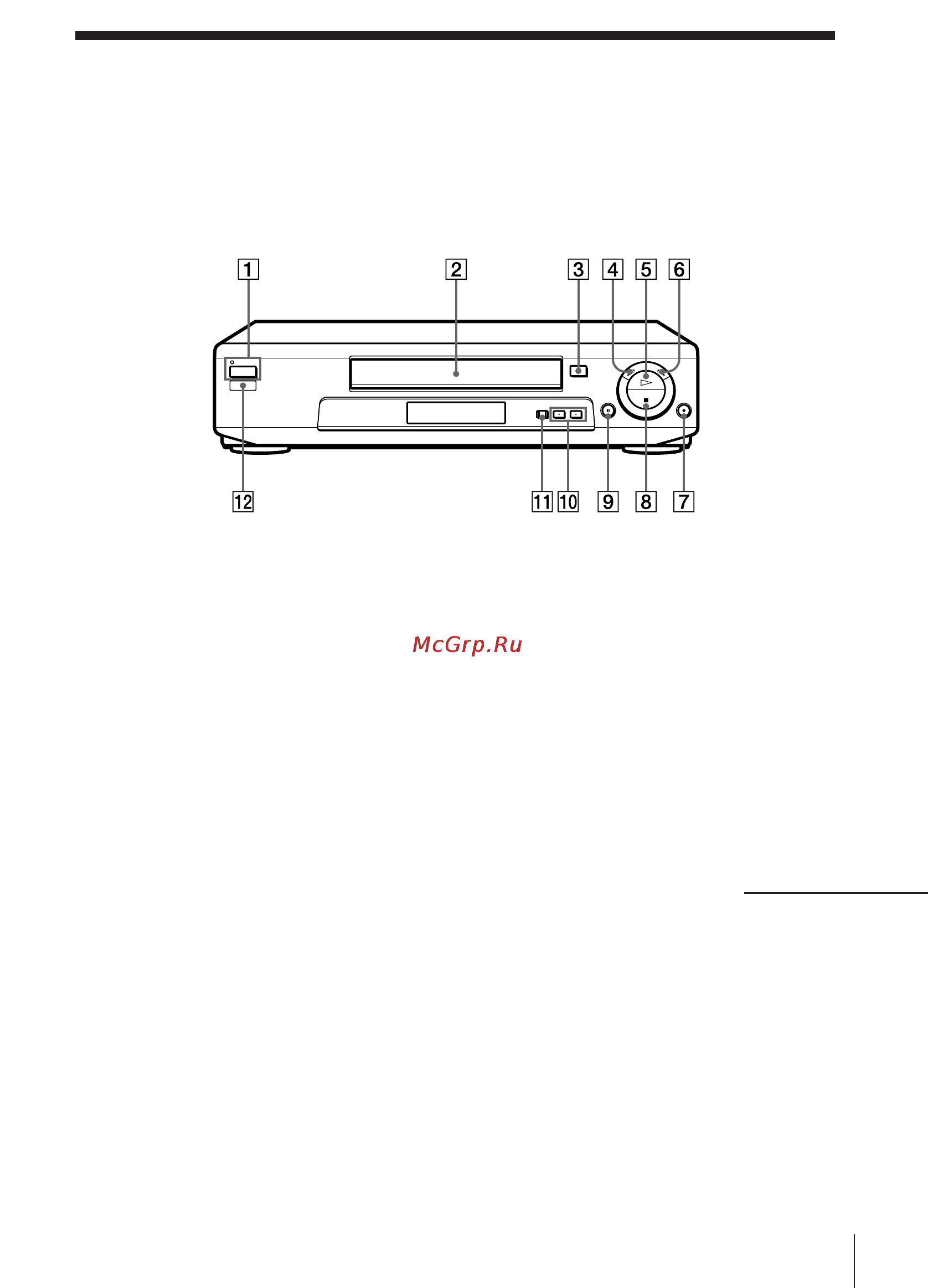 Sony SLV-E730EX [59/64] Index to parts and controls
