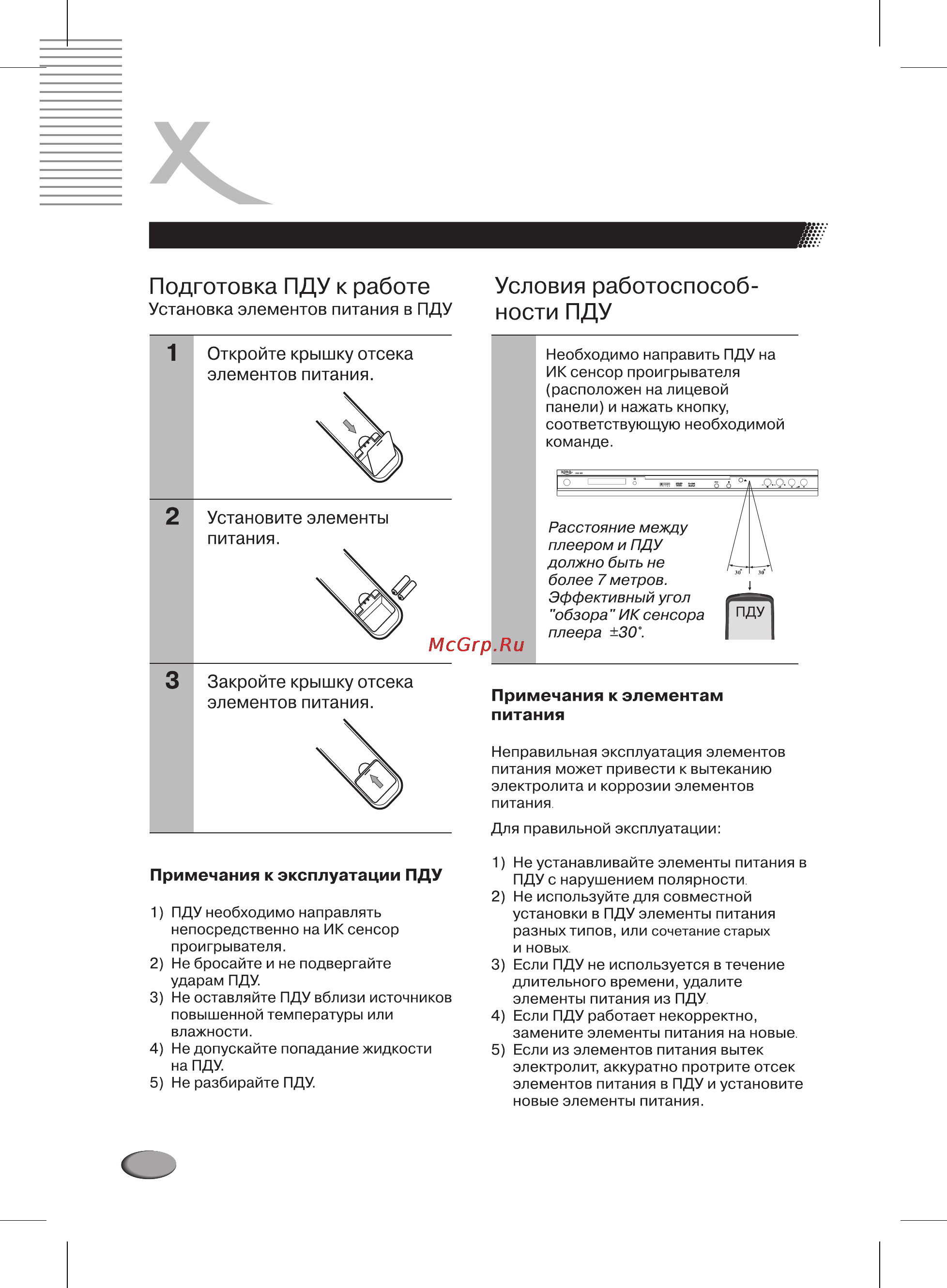 Xoro HSD 308 [10/28] А й 1 у 9