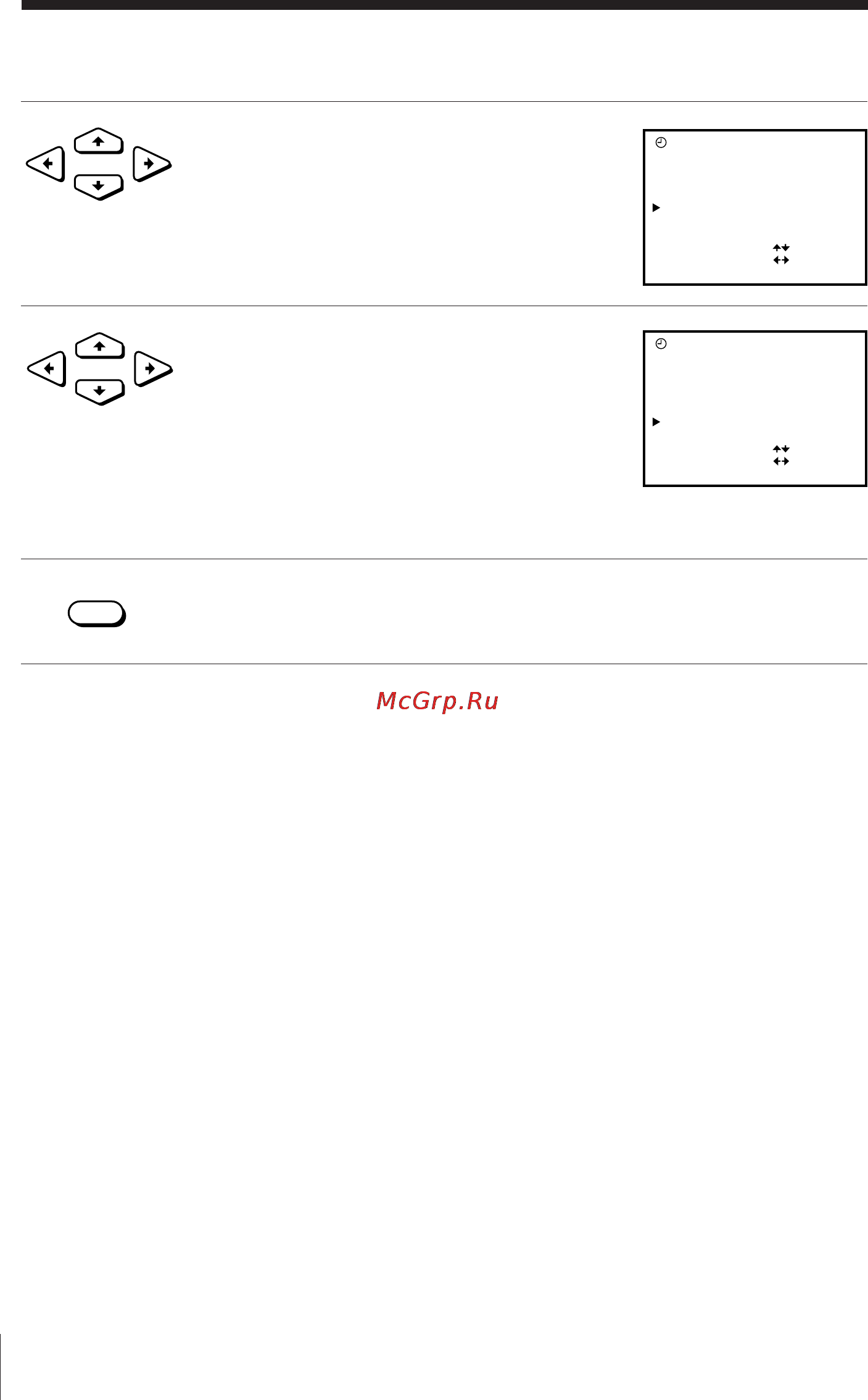 Sony SLV-E580EG [18/72] Step 6 setting the clock continued