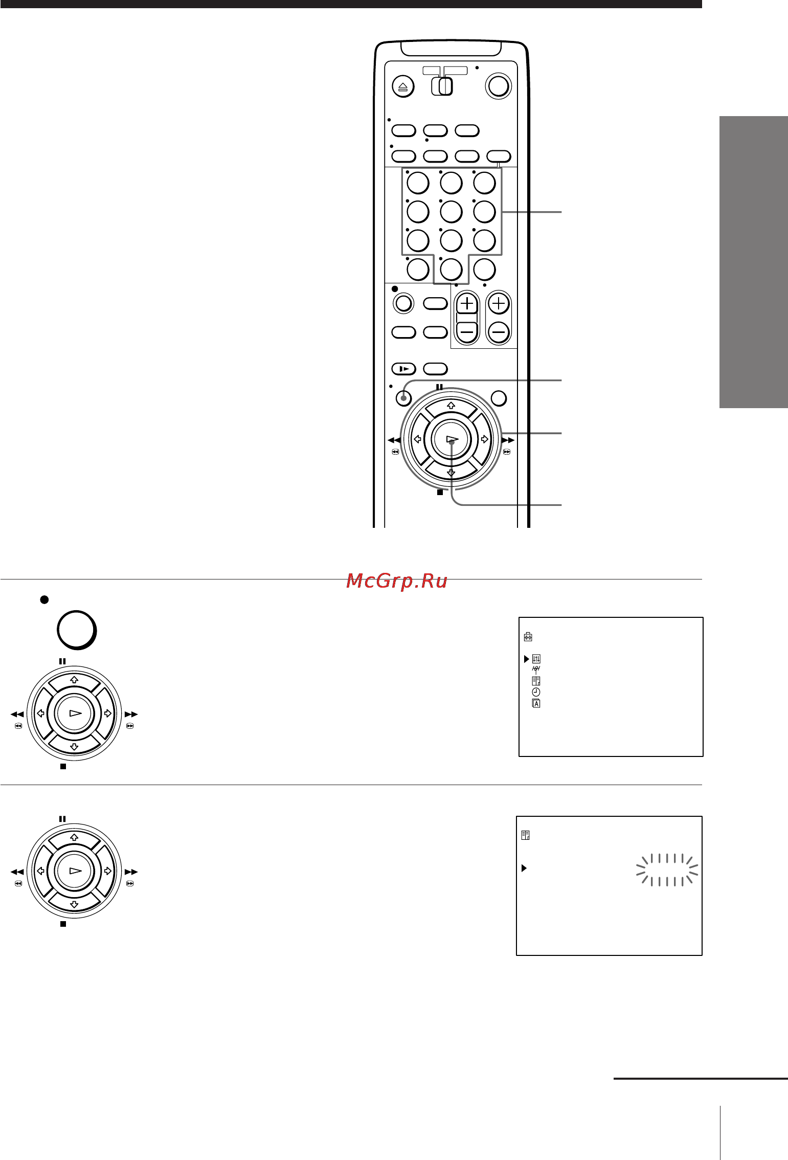 Sony SLV-E480EG [22/60] Manual setup setting up showview