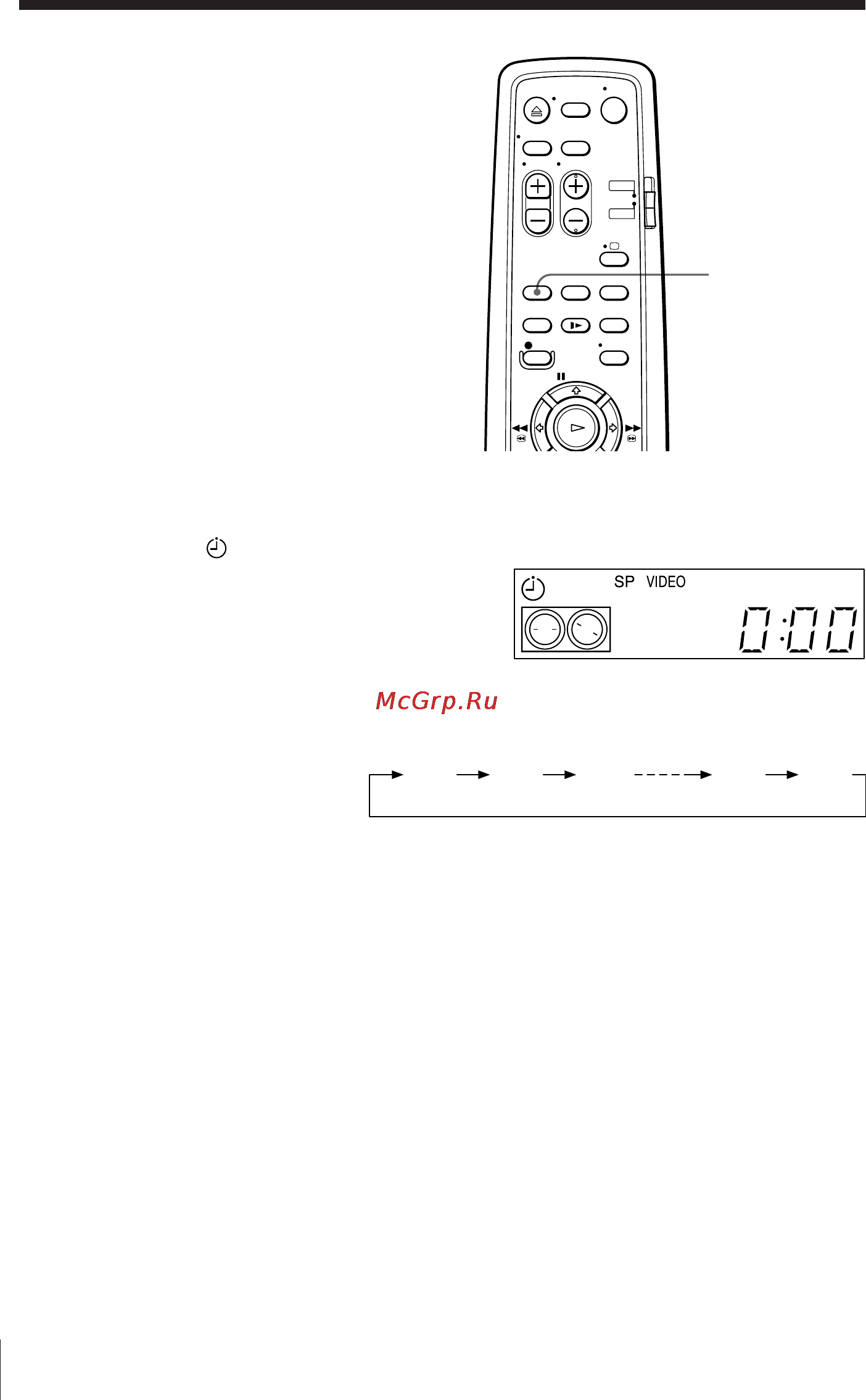 Sony SLV-E180EG [29/44] Recording tv programmes using the quick timer