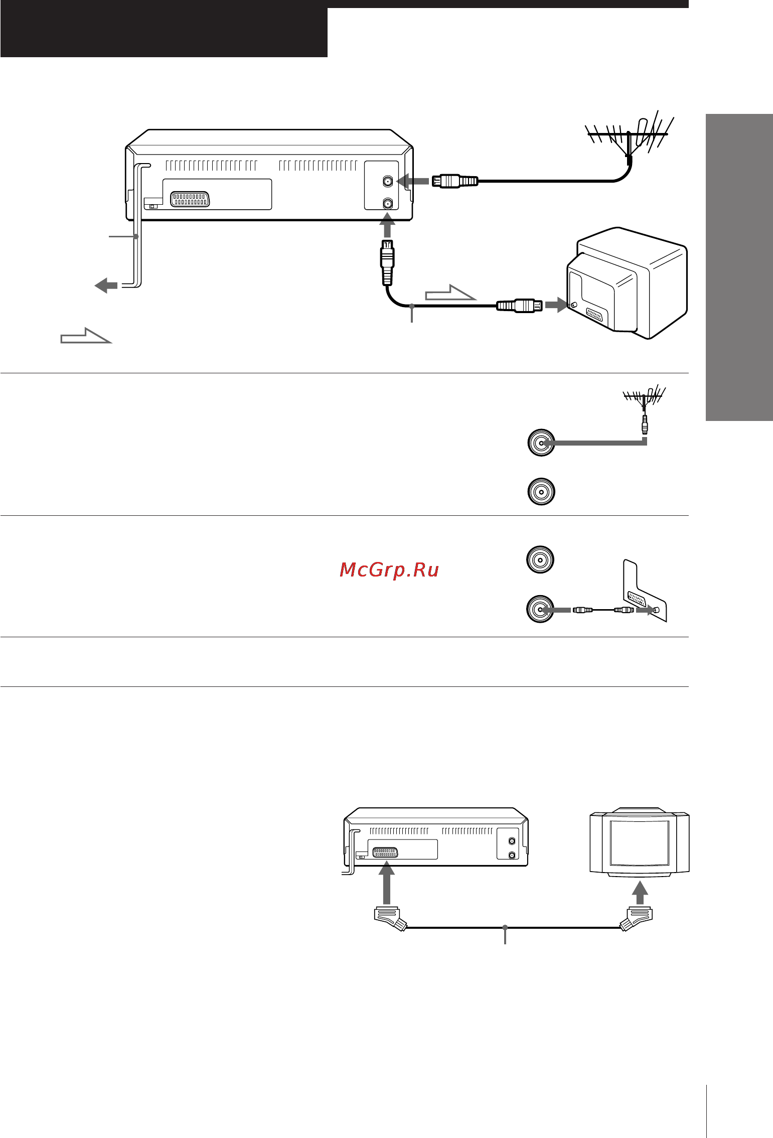 Sony SLV-E180EG [8/44] Connecting the vcr