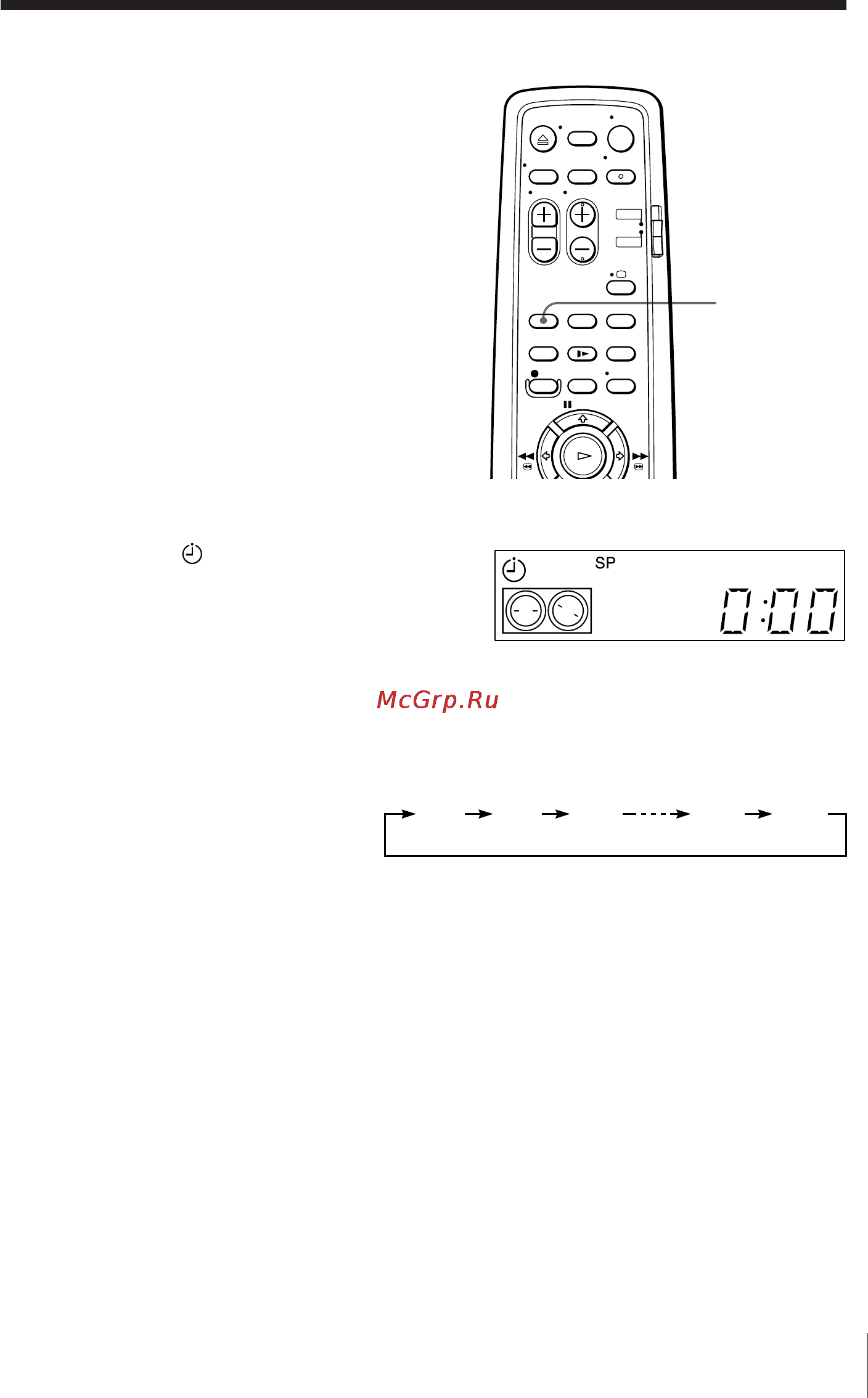 Sony SLV-E180EE [30/48] Recording tv programmes using the quick timer