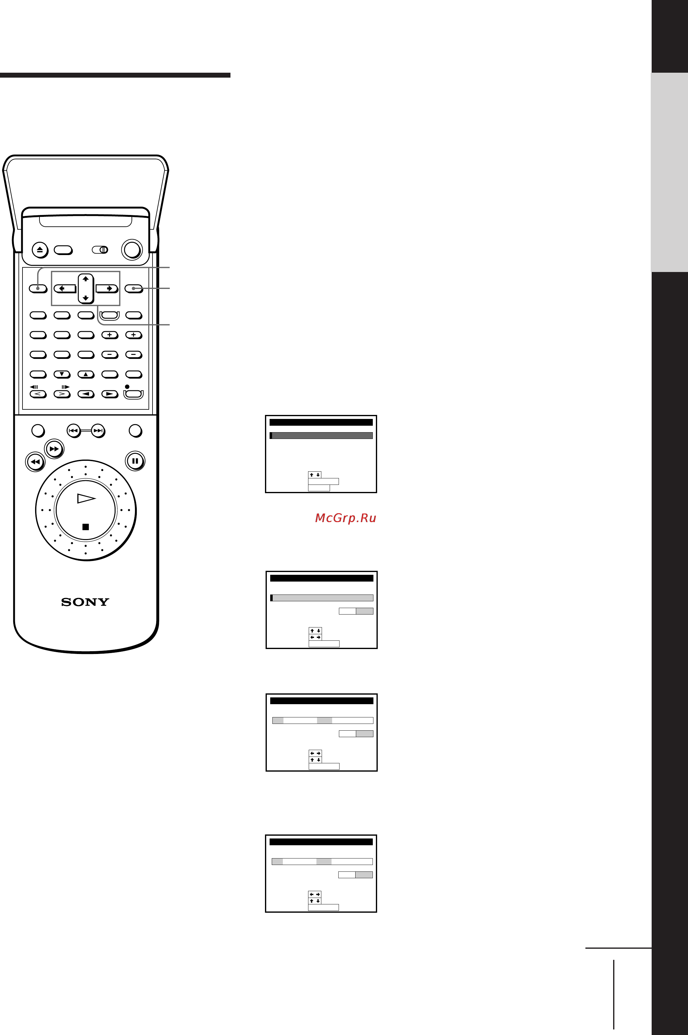 Sony SLV-AV100UX [29/90] Manual setup setting the clock