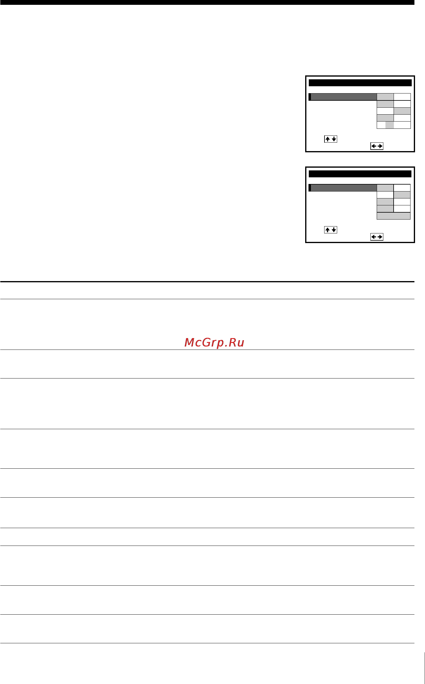 Sony SLV-795HF [73/88] Changing menu options