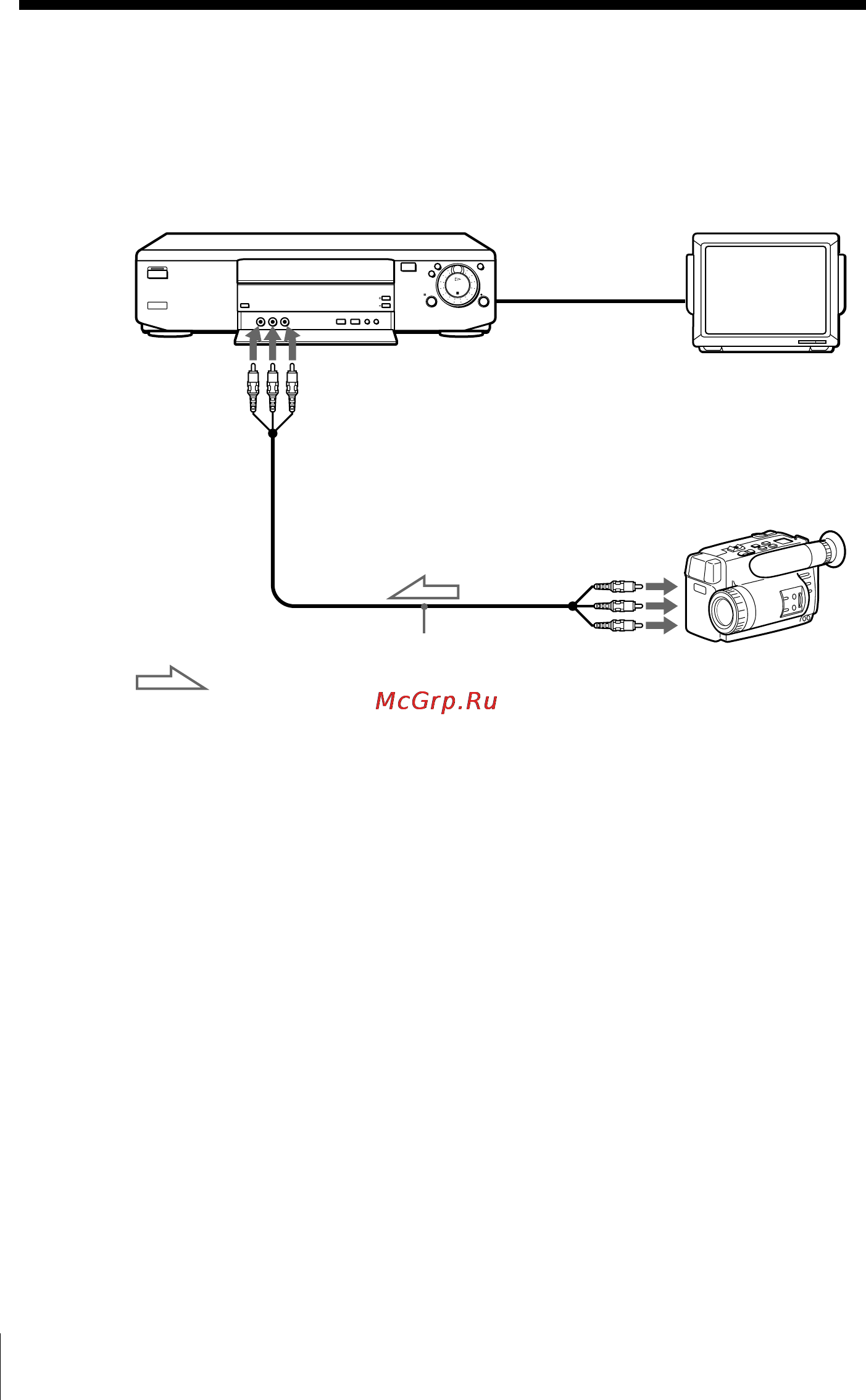 Sony SLV-795HF [74/88] Hooking up to a vcr or stereo system