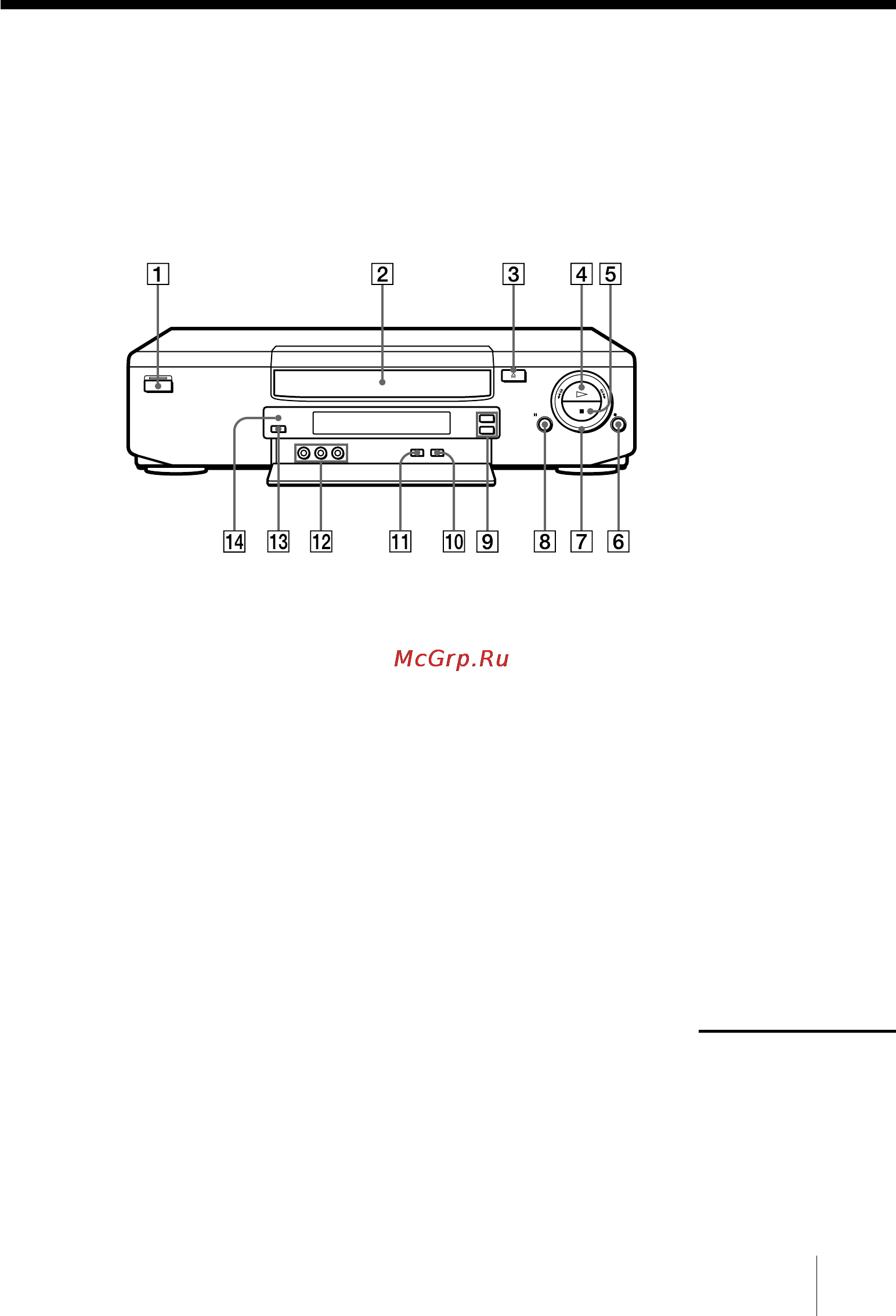 Sony SLV-760HFMJ [61/68] Index to parts and controls