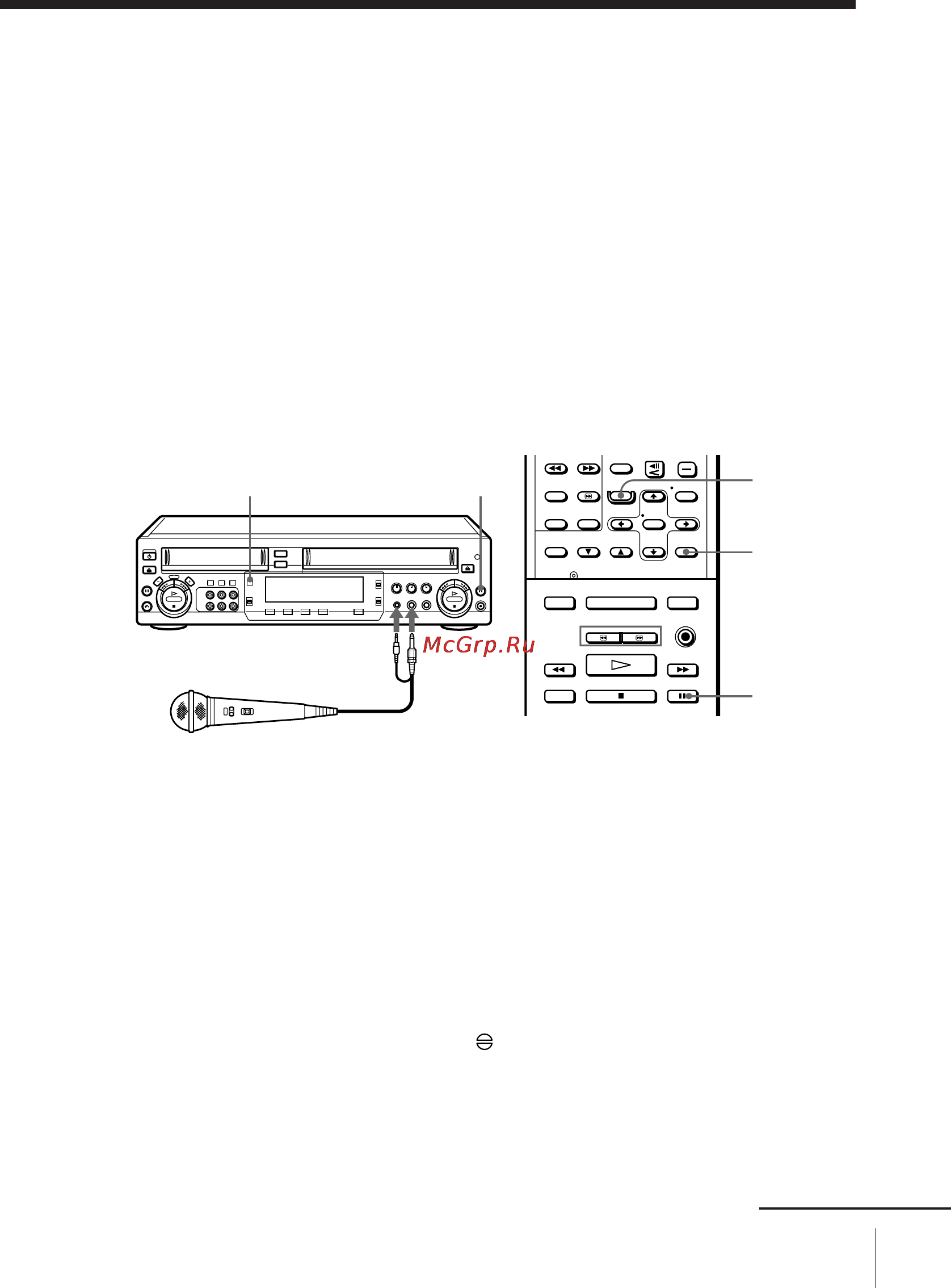Sony SLV-7000KCH [38/72] Audio dubbing from the microphone