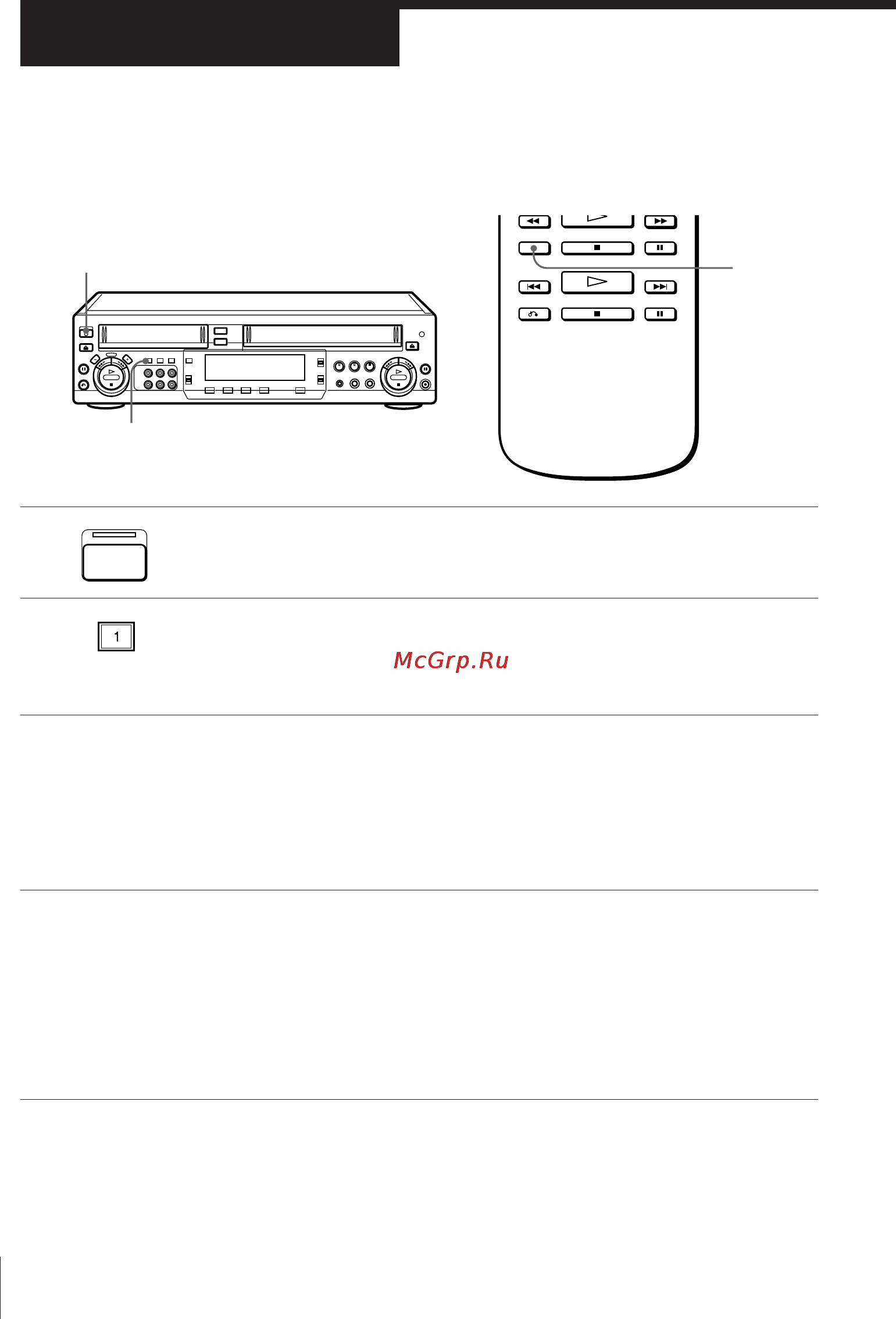 Sony SLV-7000KCH [9/72] Tuning your tv to this player