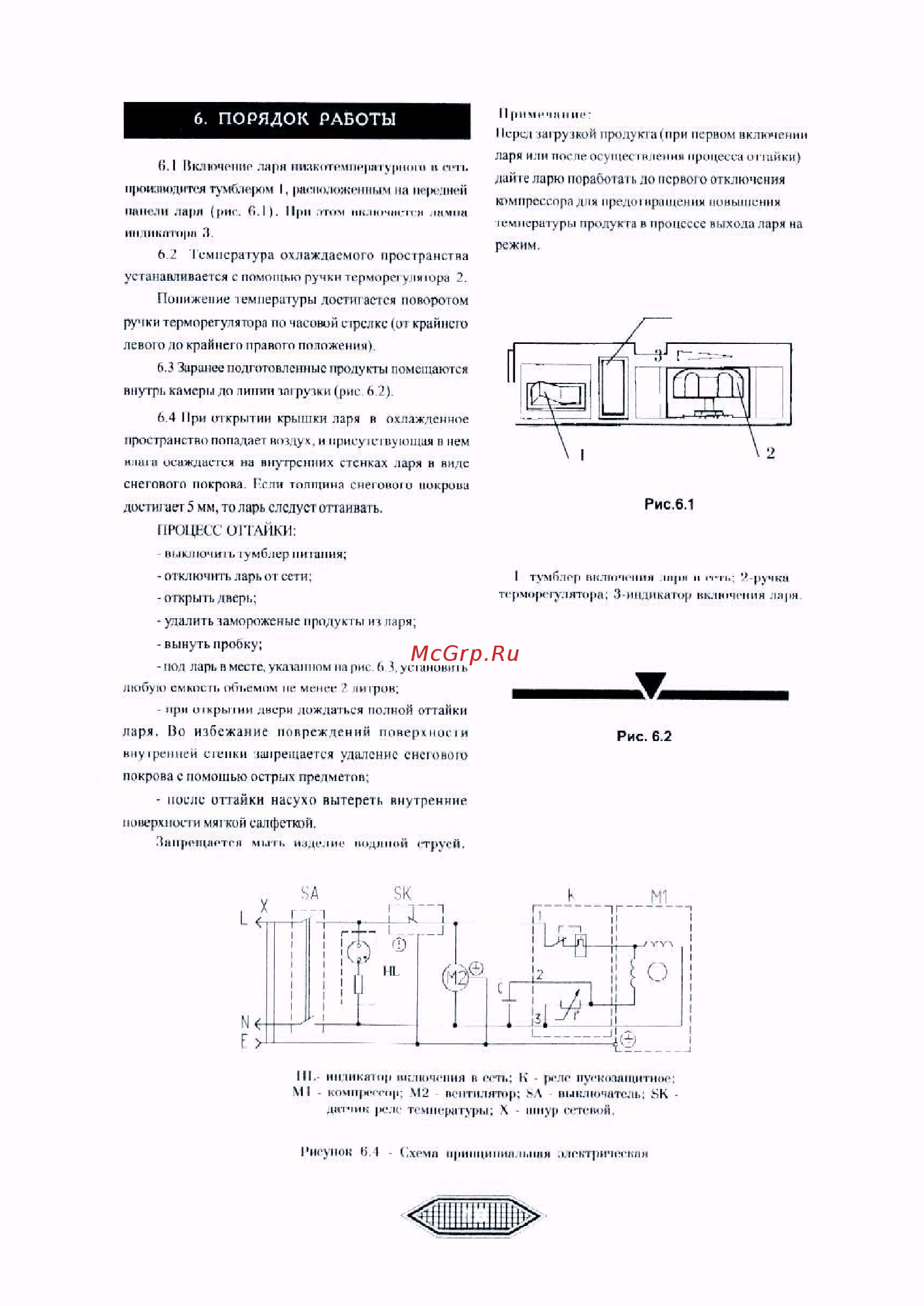 Nord INTER-200 [5/6] Порядок работы