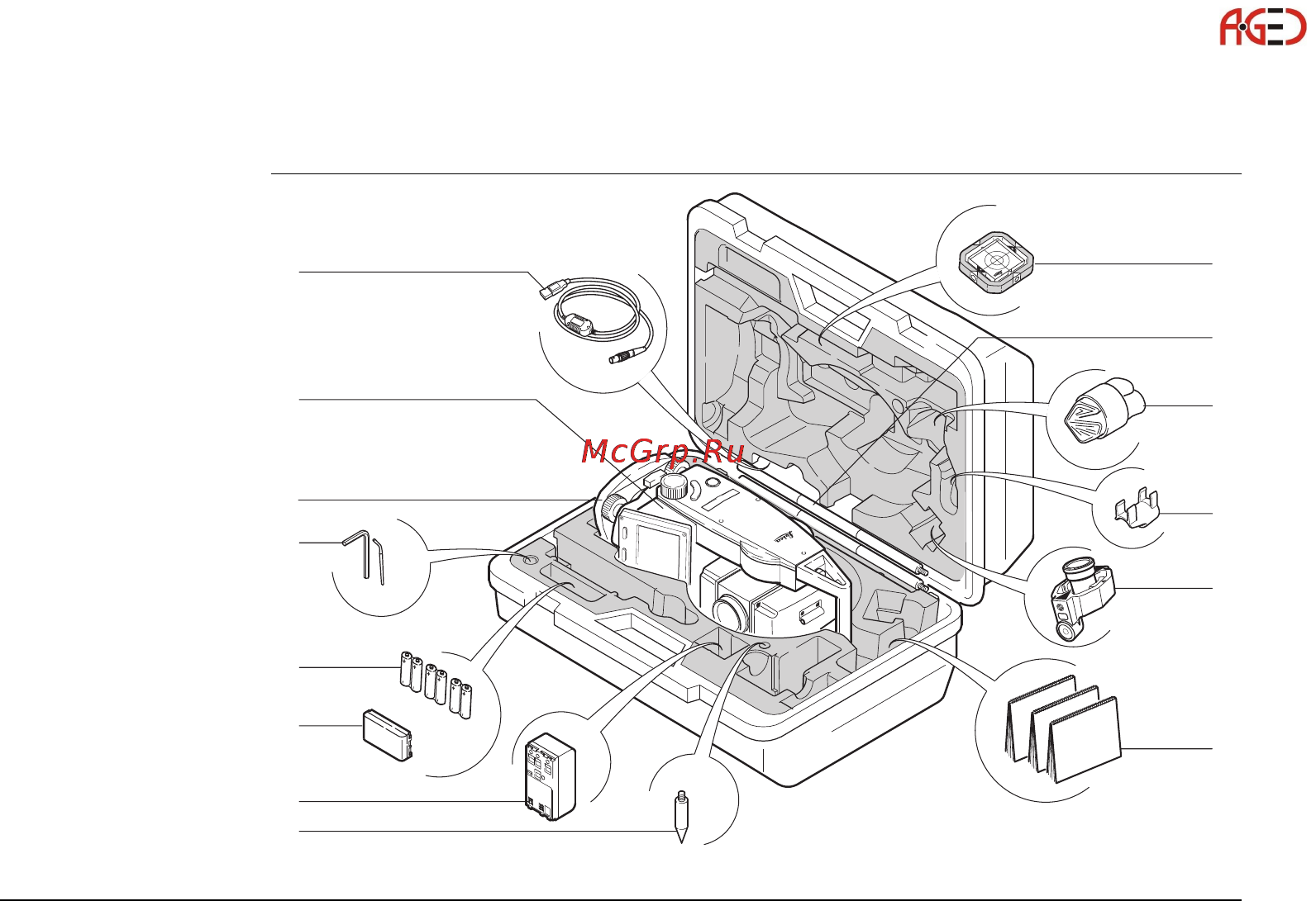 Leica Builder [21/248] Содержимое комплекта