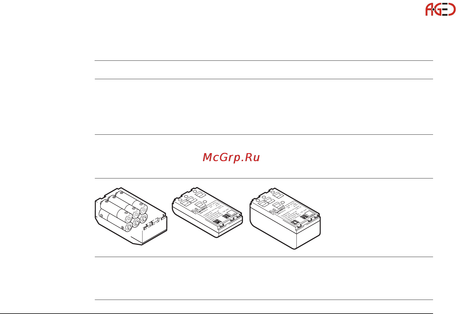 Leica Builder [25/248] Источники питания