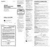 Sony ICF-C275RC Инструкция по эксплуатации