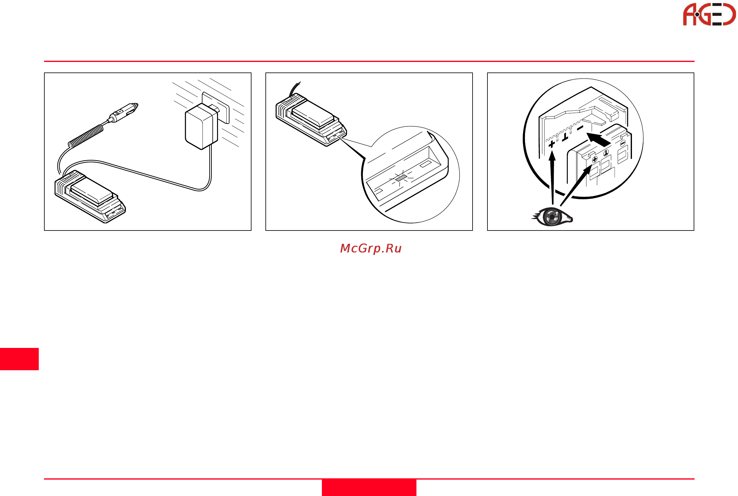 Leica TCR 307 [114/128] Зарядка аккумуляторных батарей продолжение