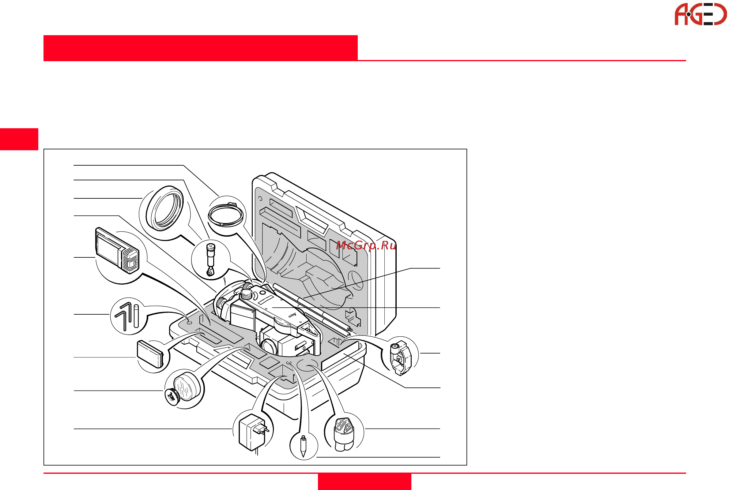 Leica TCR 303 [18/128] Подготовка к измерениям preparation