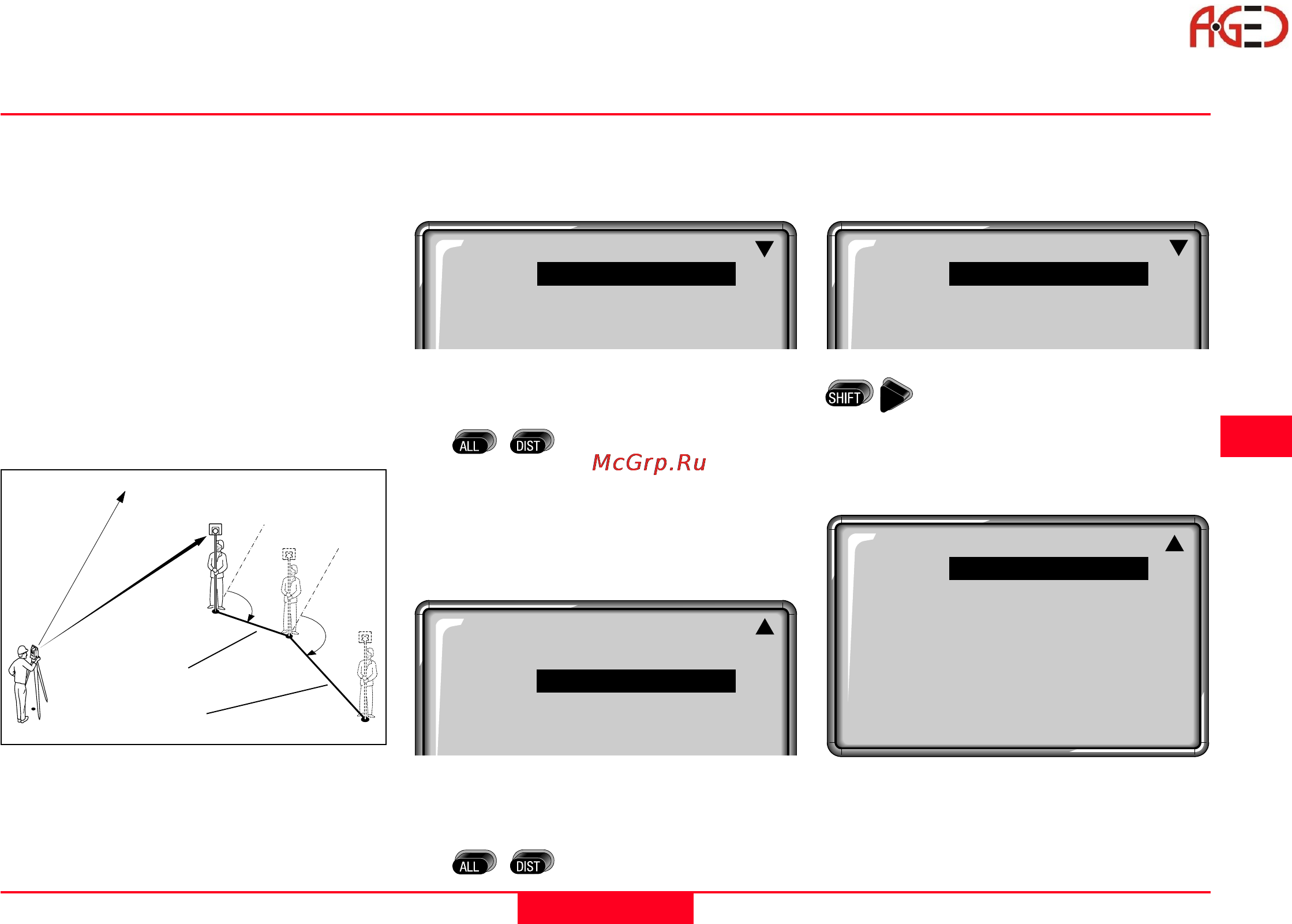 Leica TCR 303 [47/128] Tie distance