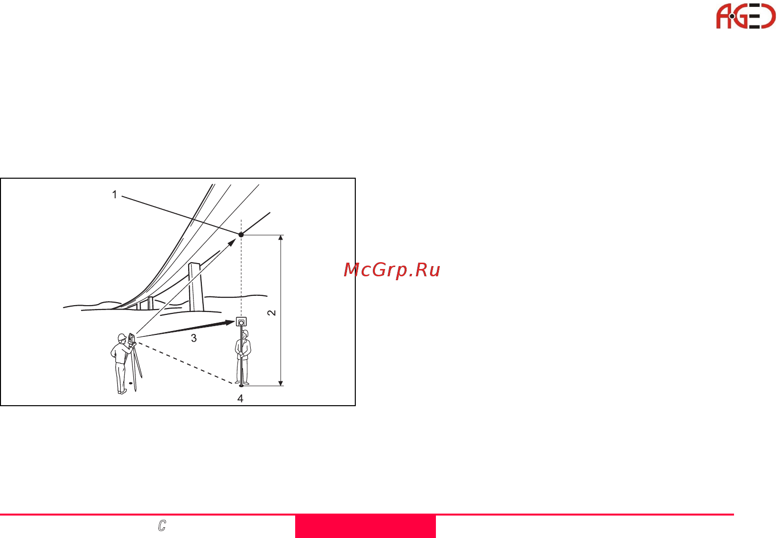 Leica TCR 405 [70/150] Определение отметки недоступной точки только tps403 405 407