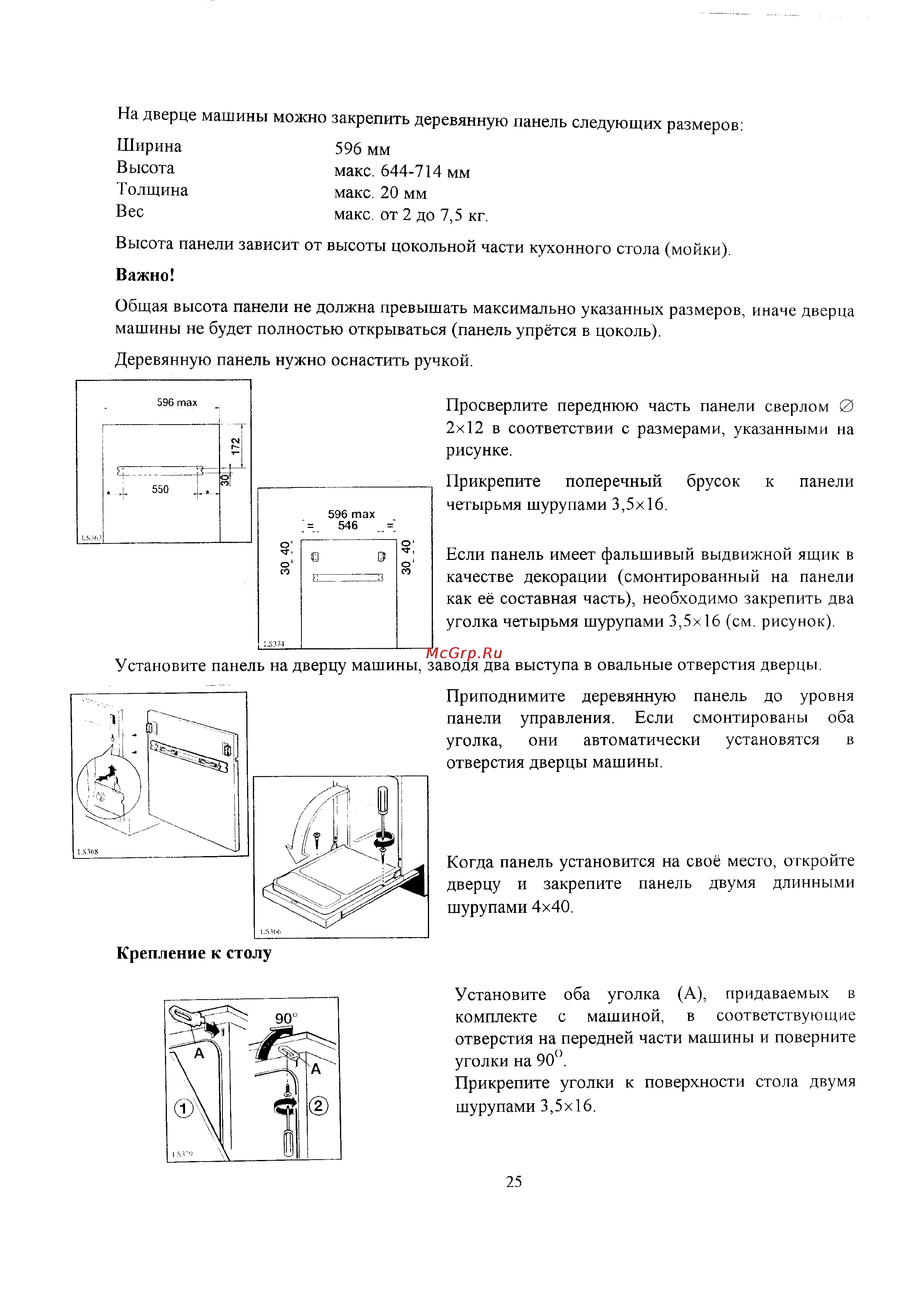Zanussi IT 5660 Инструкция по эксплуатации онлайн [25/27] 28032