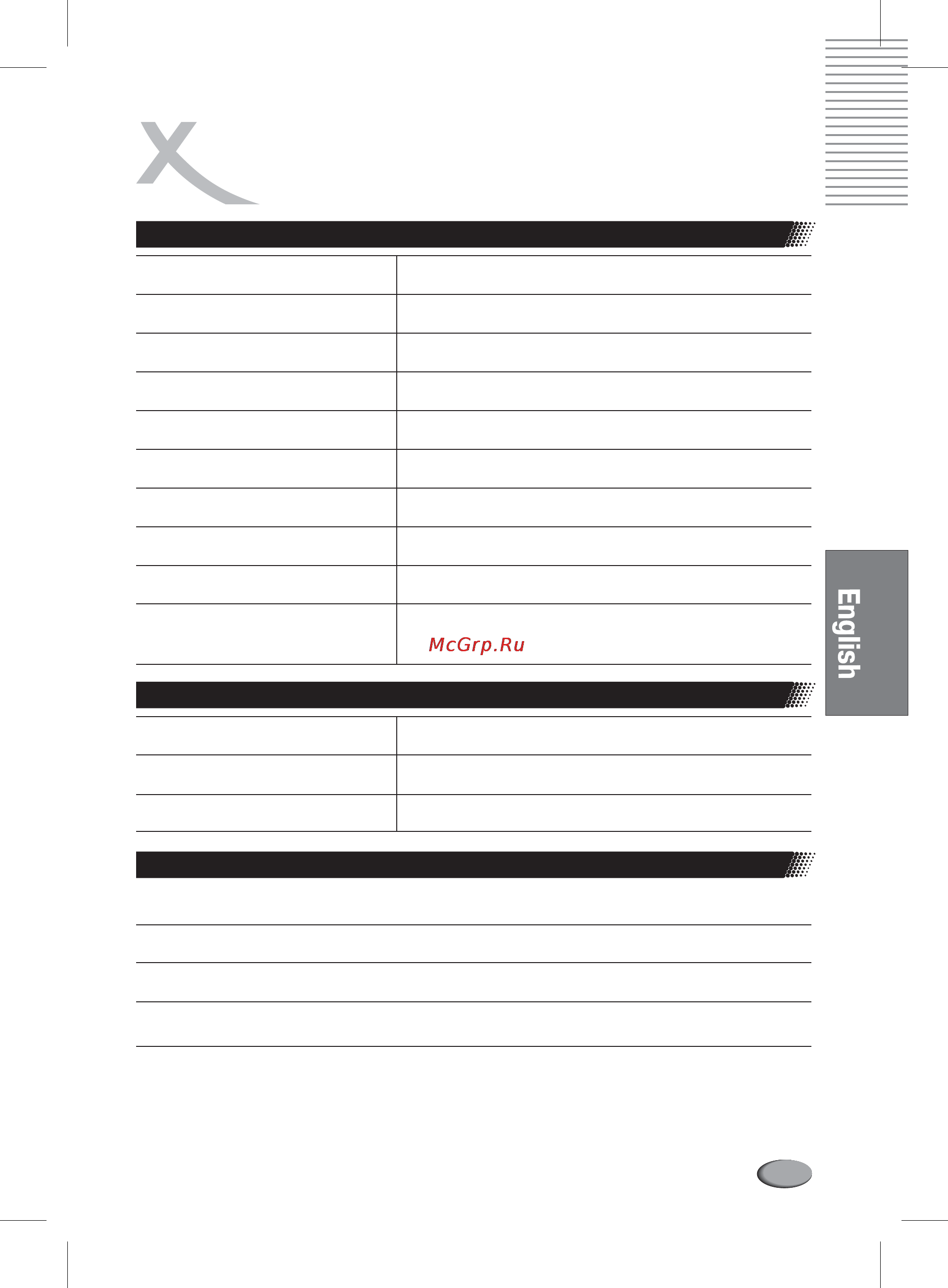 Xoro HSD 2100 [87/94] Specifications