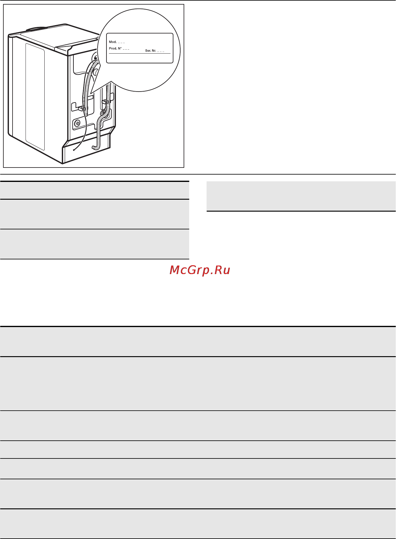 AEG L60060TL [24/60] Технические данные