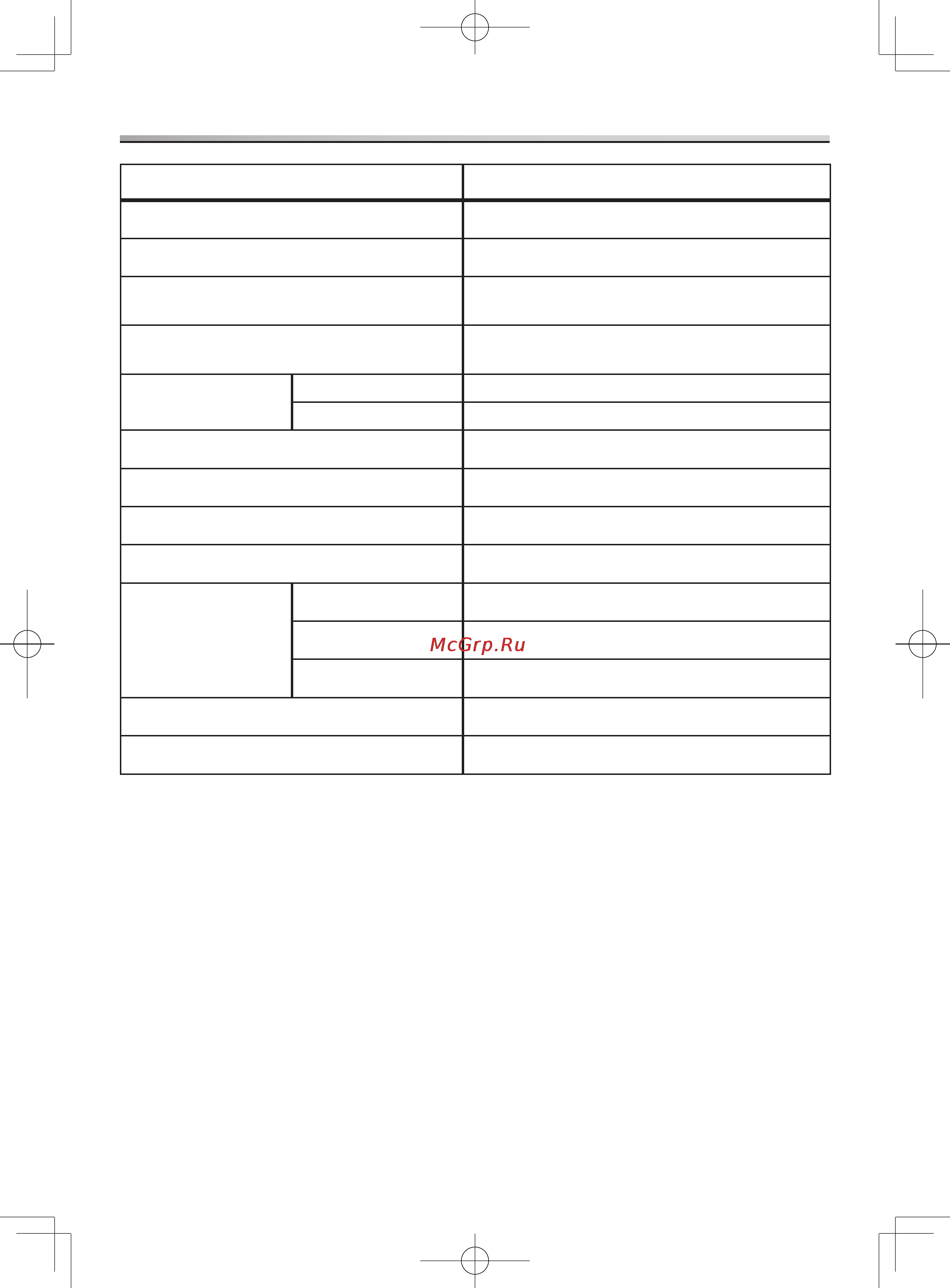 Panasonic NA-106VC5W [37/40] Характеристики