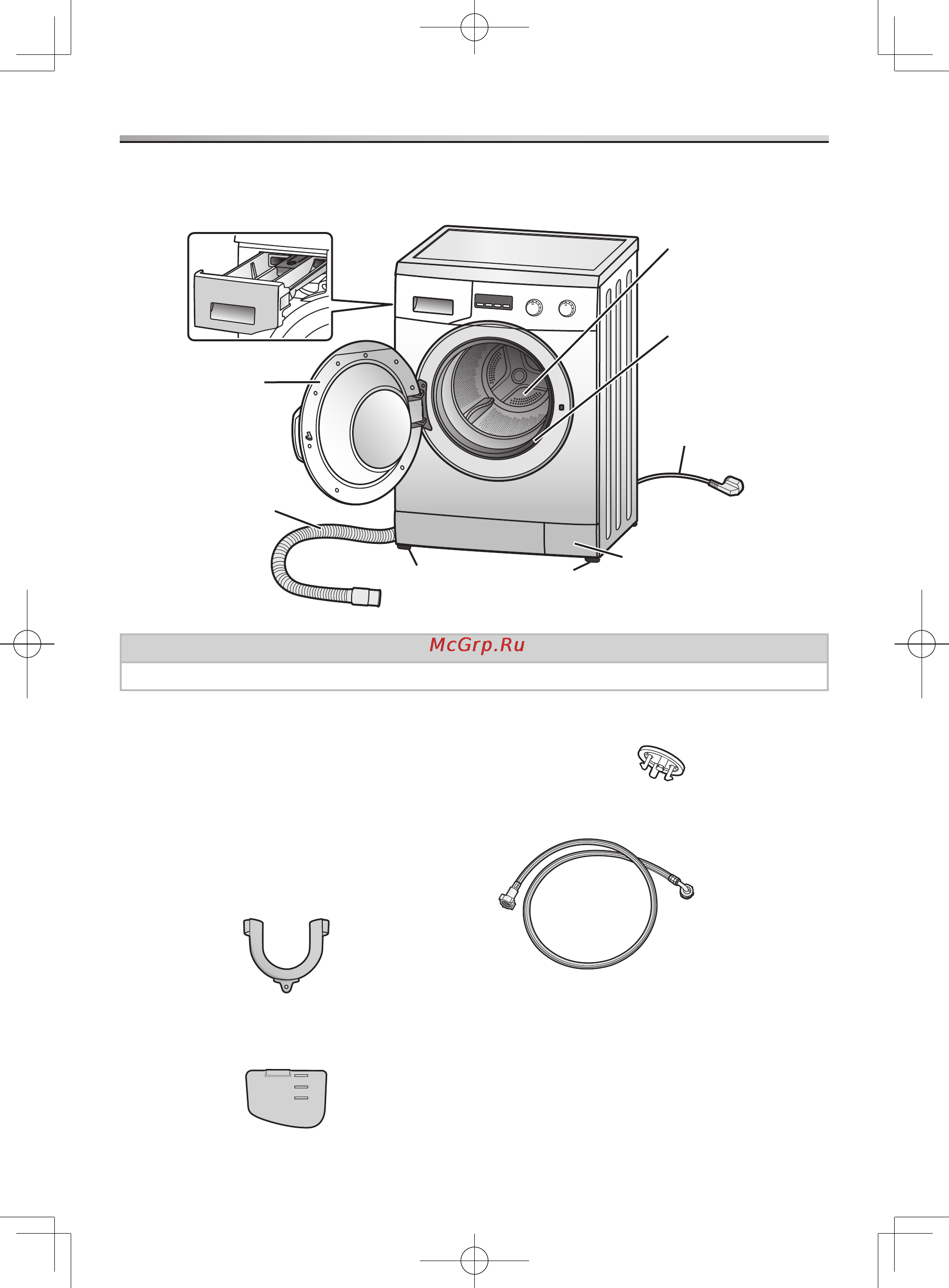 Panasonic NA-106VC5W [7/40] Проверка стиральной машины