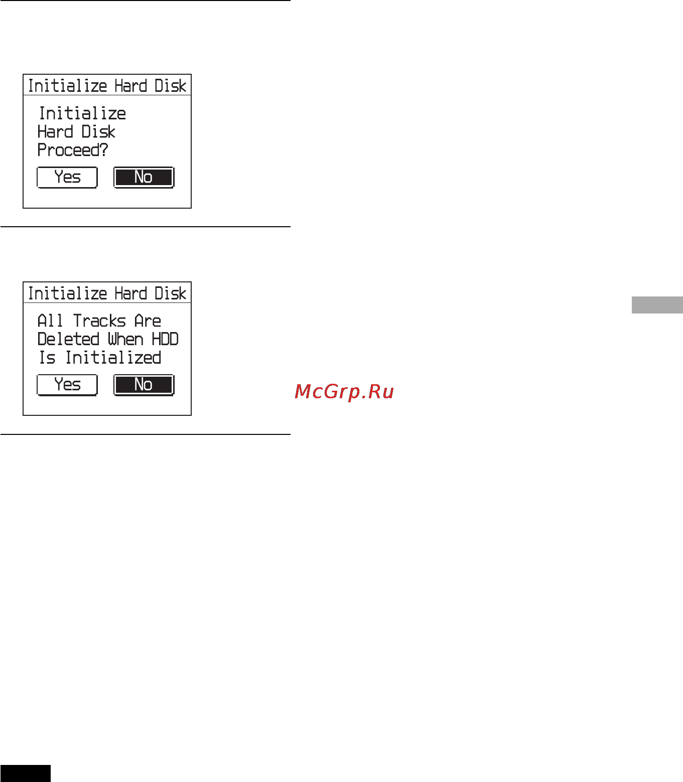 Sony NW-HD1 [35/46] To cancel set up