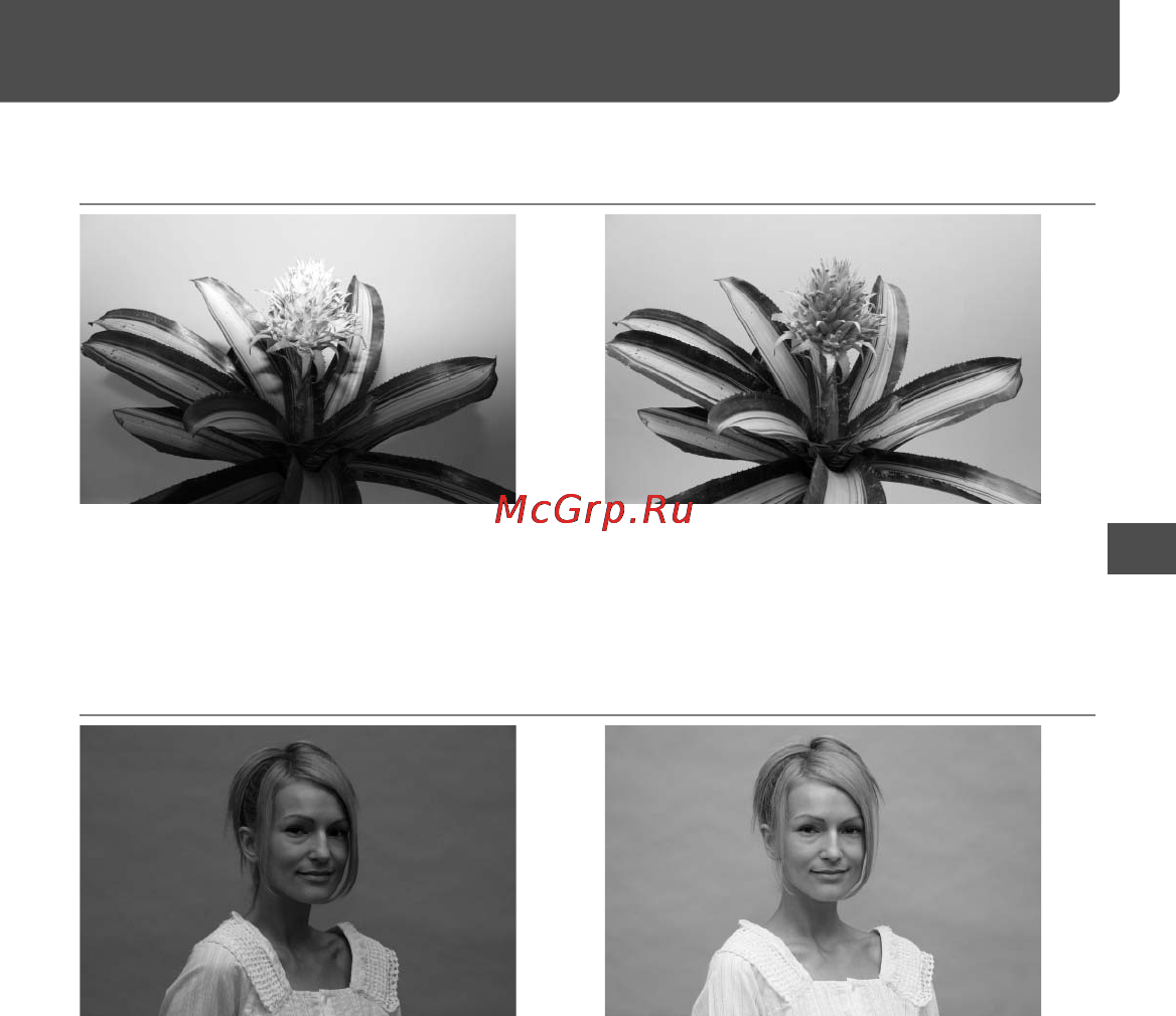 Nikon Speedlite SB-400 [114/218] Если объект съемки освещен вспышкой неравномерно увеличьте угол отклонения головки вспышки