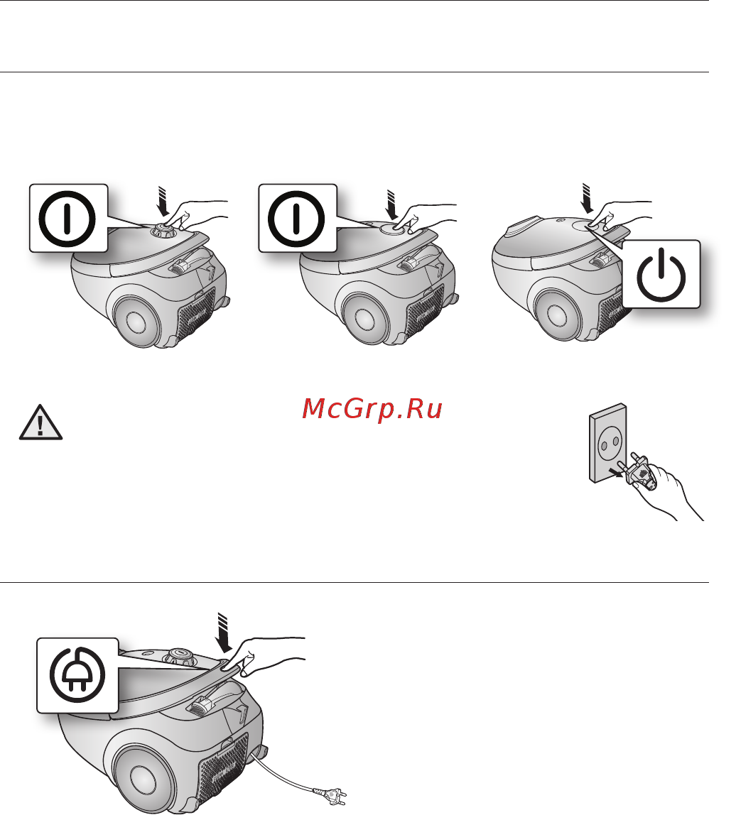 Samsung SC5483 [22/48] Експлуатація пилососа