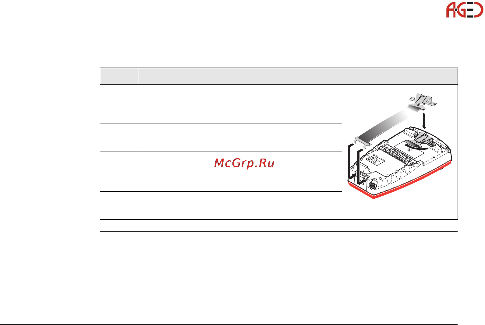 Leica GS09 [79/180] Установка ременного захвата на cs