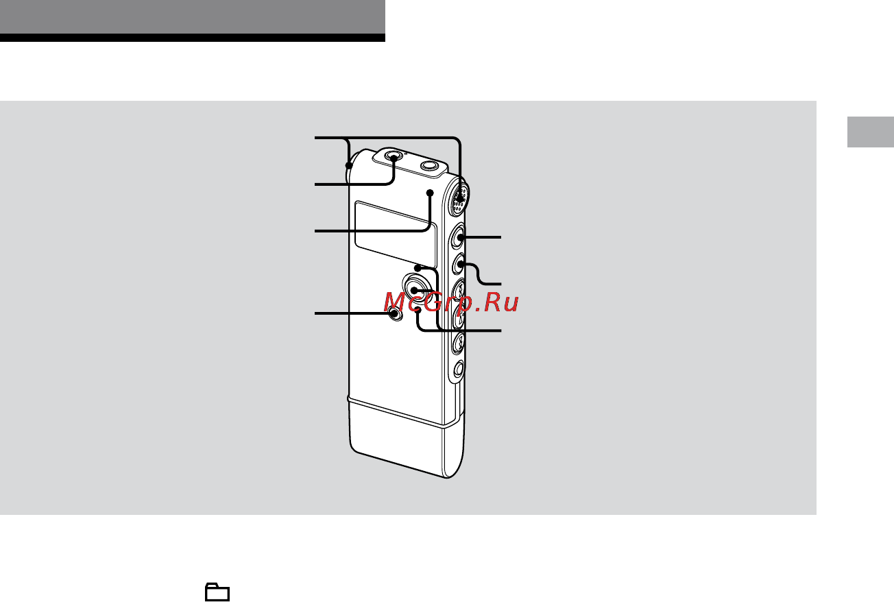Sony ICD-UX80 [17/68] Запись сообщений