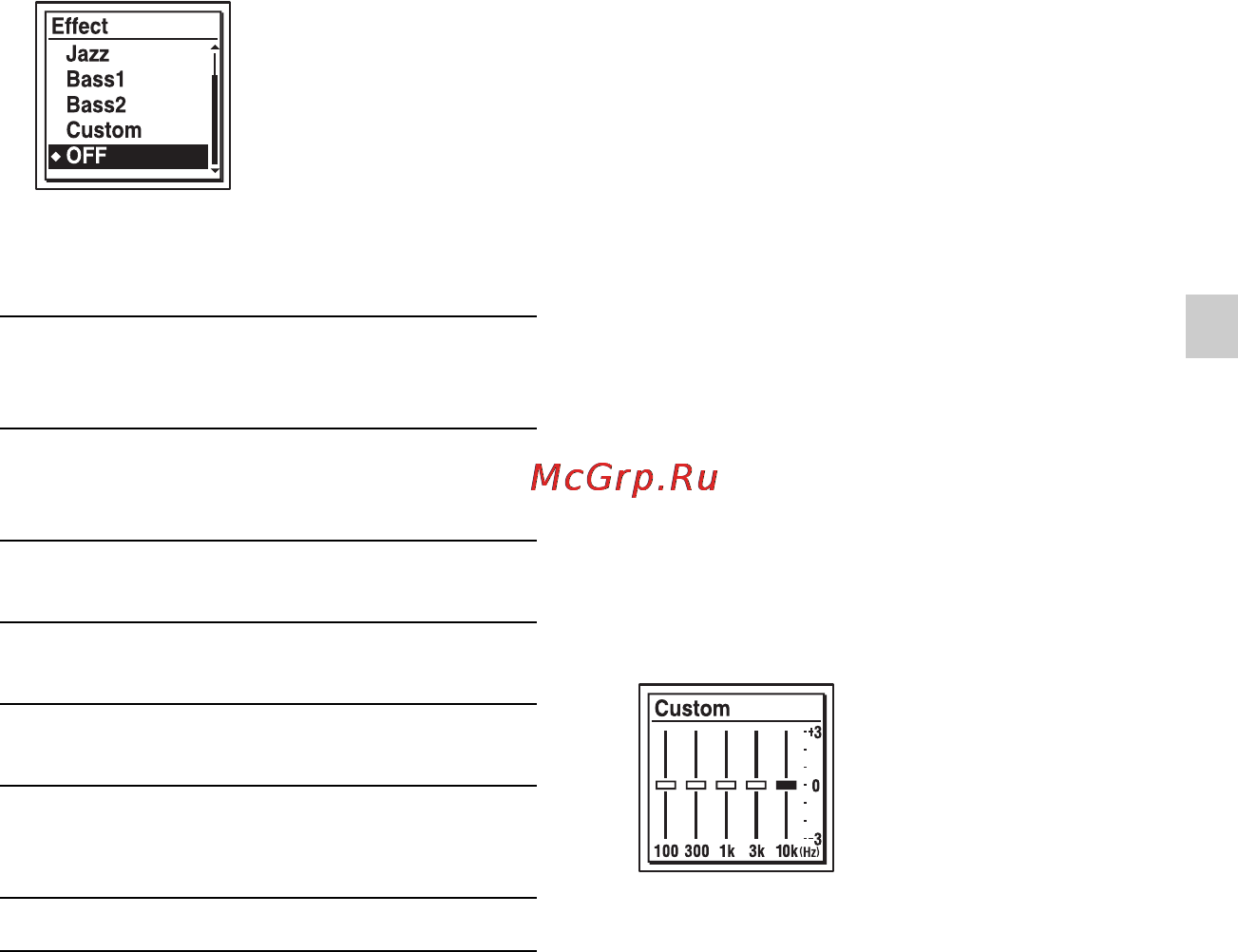 Sony ICDUX512R.CE7 Red [59/174] Установка предпочтительного уровня звучания