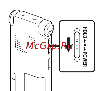 Sony ICD-UX300F [14/136] Выключение питания