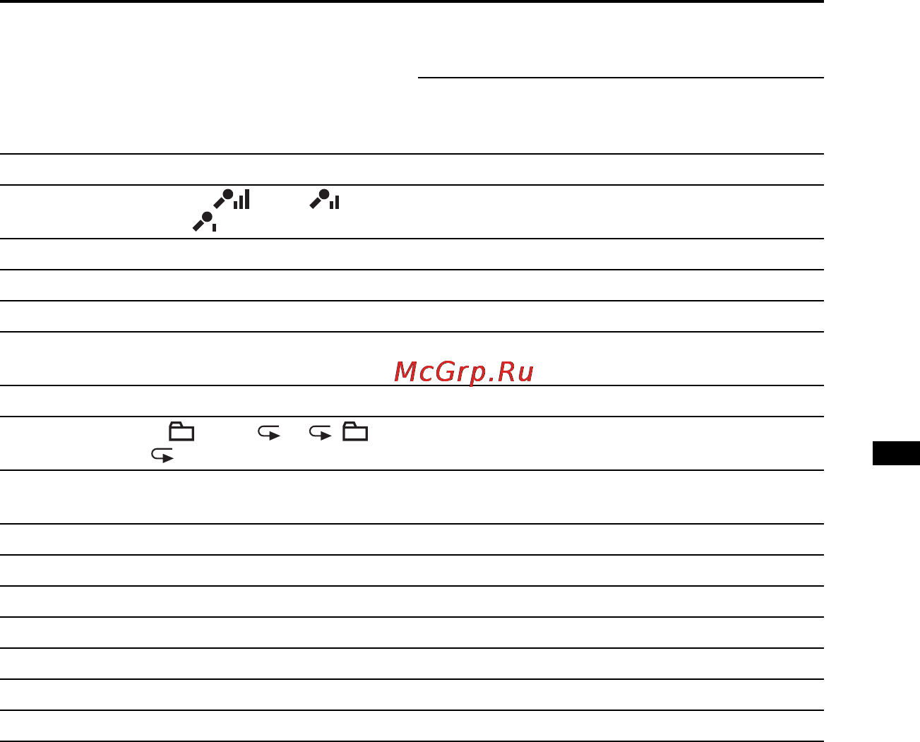 Sony ICD-UX300F [75/136] Настройки меню