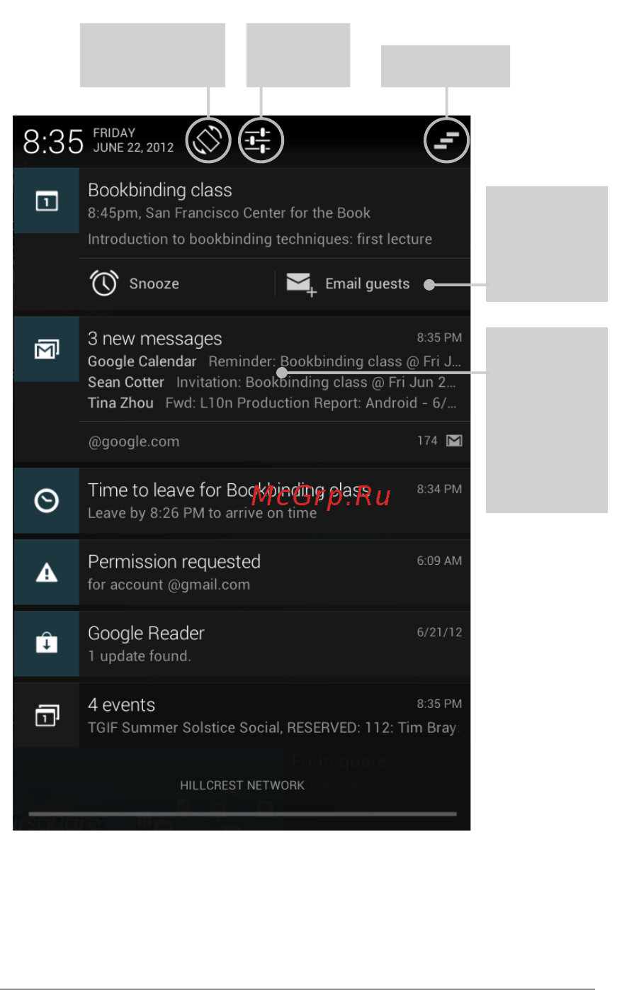 Google Nexus 7 [17/90] Certain notifications can be expanded to show more information